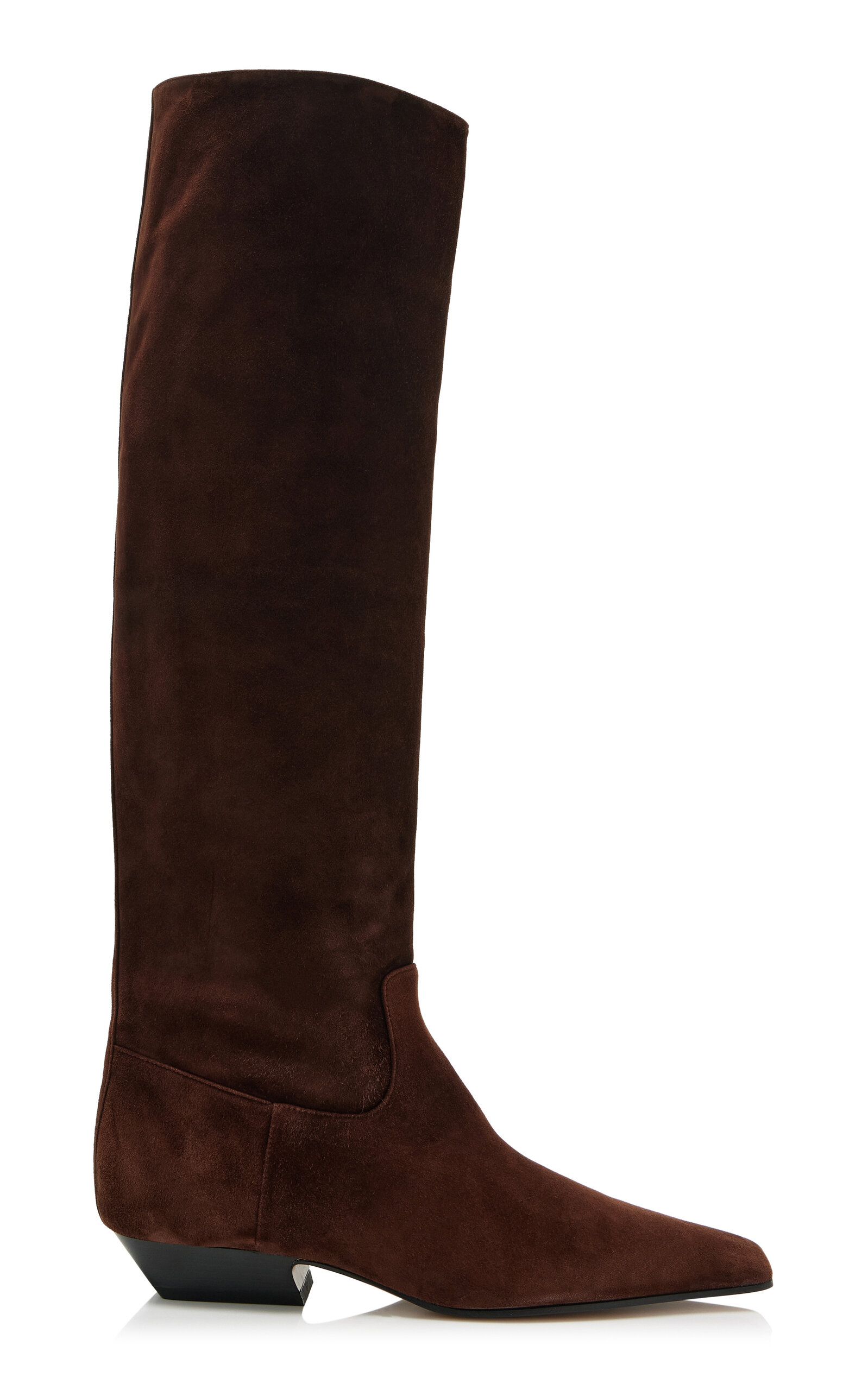 Khaite Marfa Suede Knee Boots