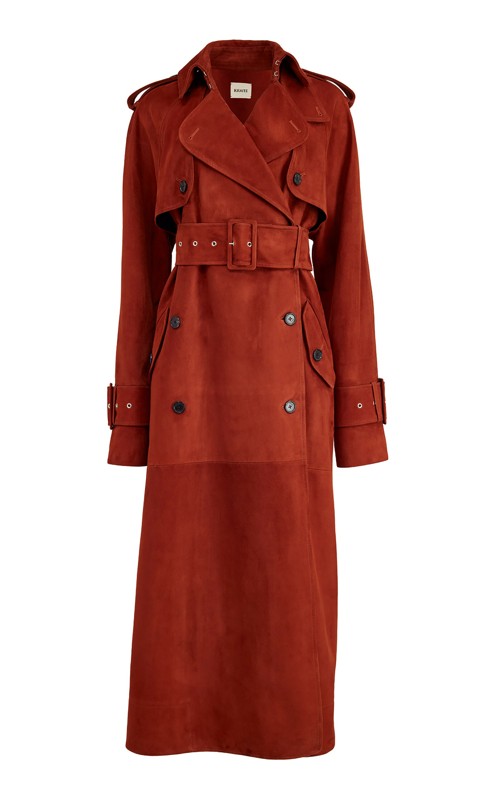 Khaite Women's Rennie Coat In Brown | ModeSens