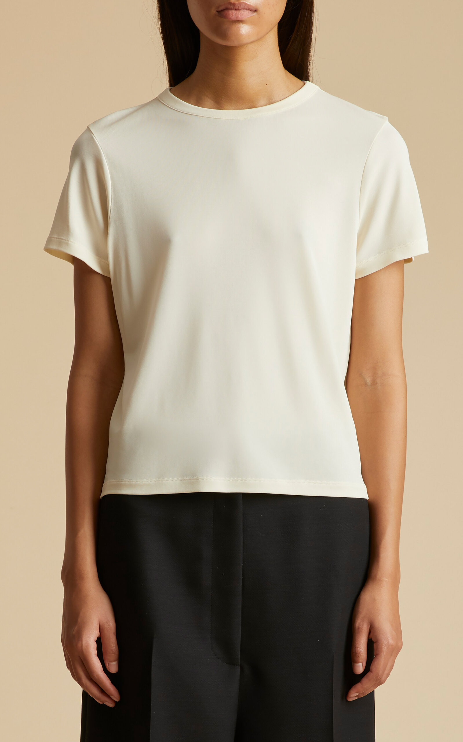 Khaite Emmylou Tee Shirt In White