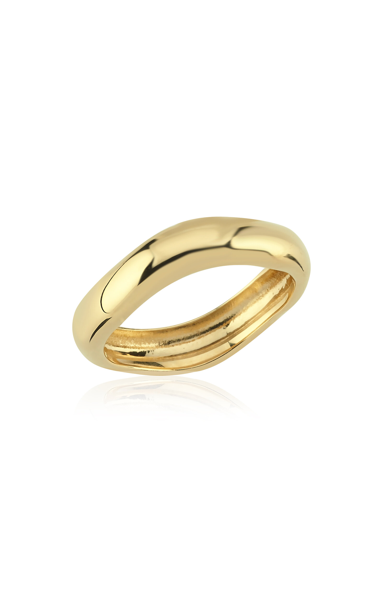 Charms Company Women's Rebellion 14K Yellow Gold Ring