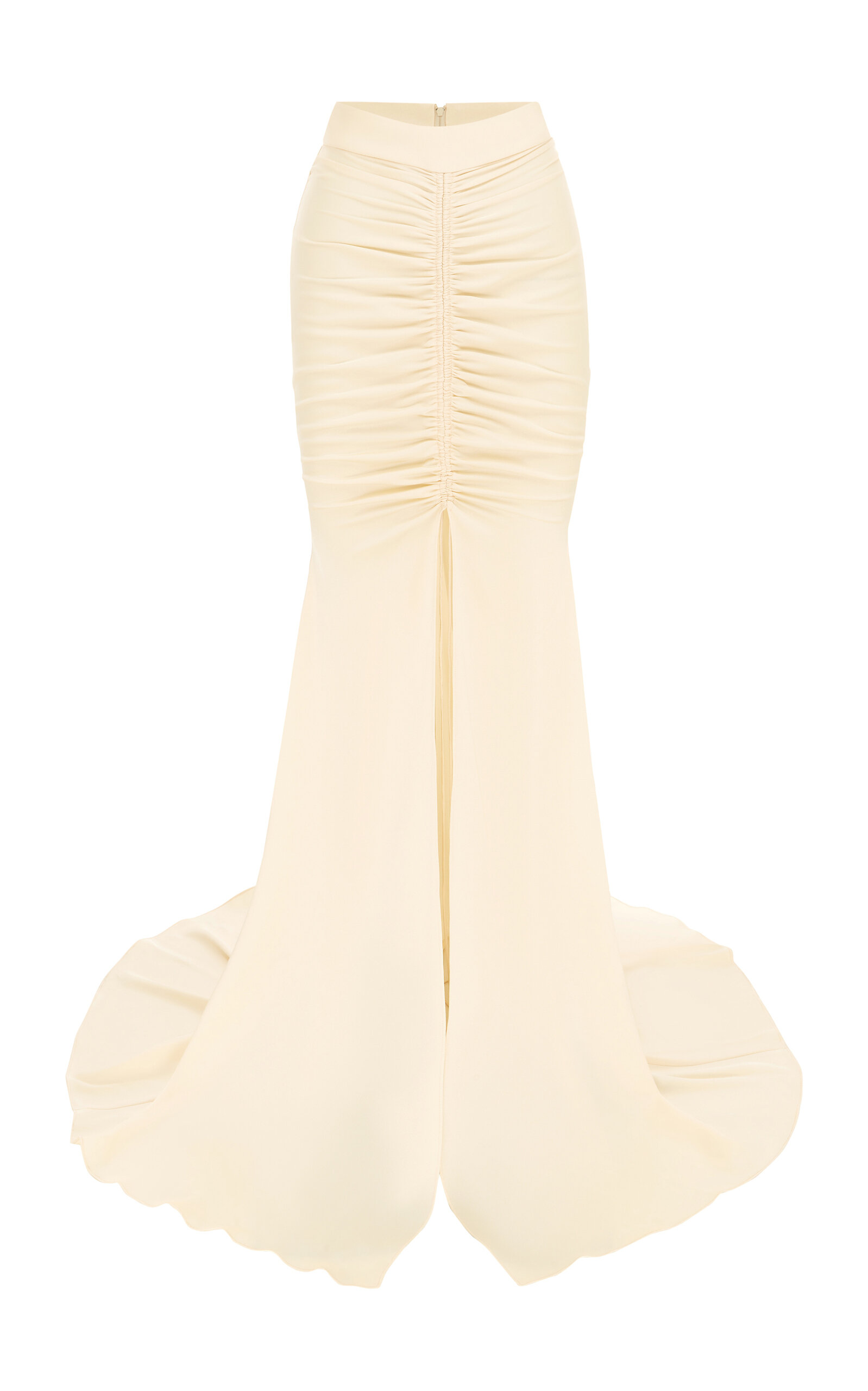 Sutton satin maxi skirt