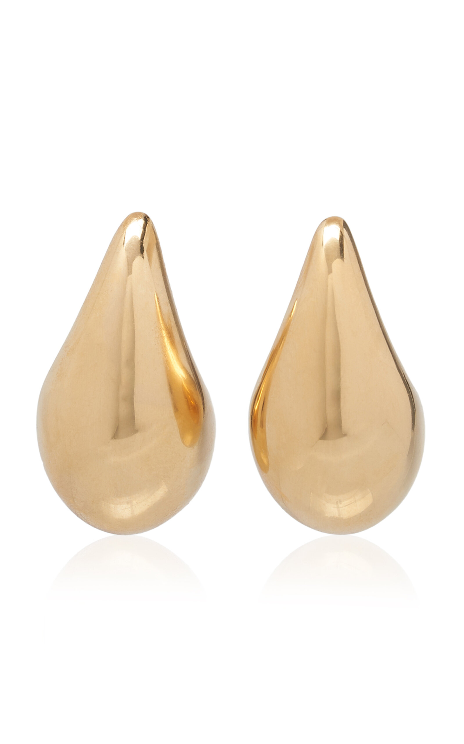 Bottega Veneta Drop Earrings In Gold
