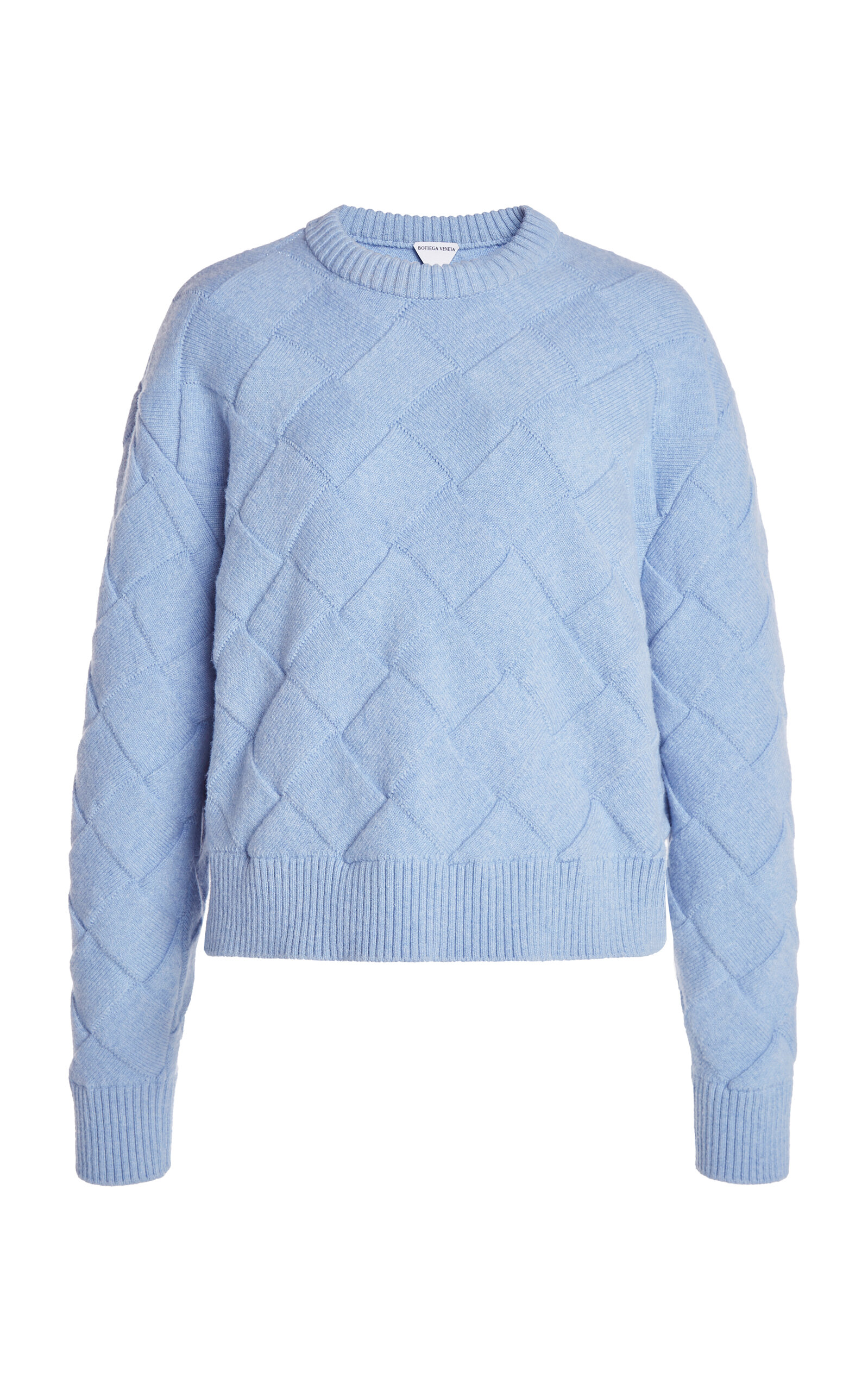 Bottega Veneta Women's Checked Knit Wool Sweater