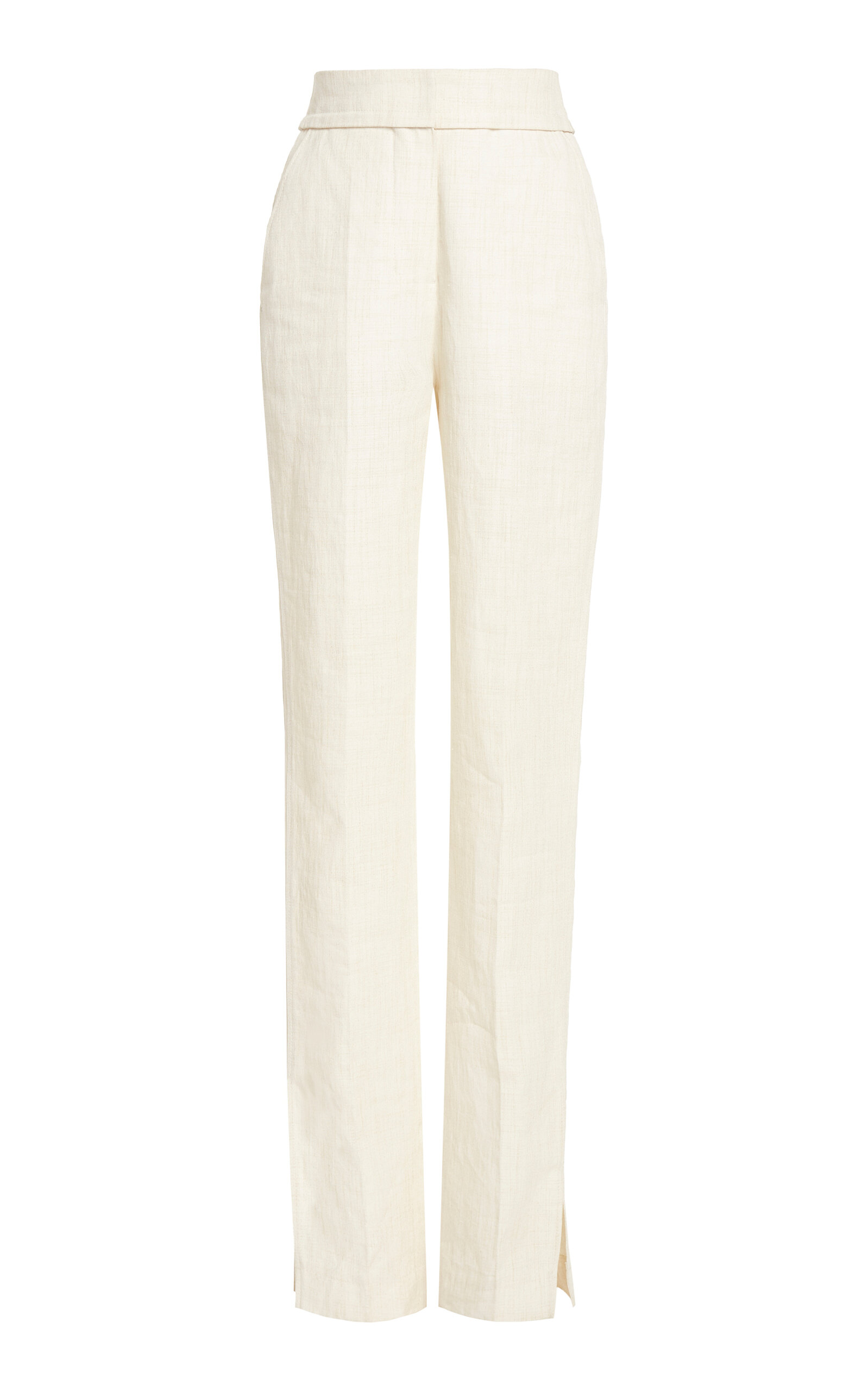 Jacquemus Pants "tibau" In Ivory