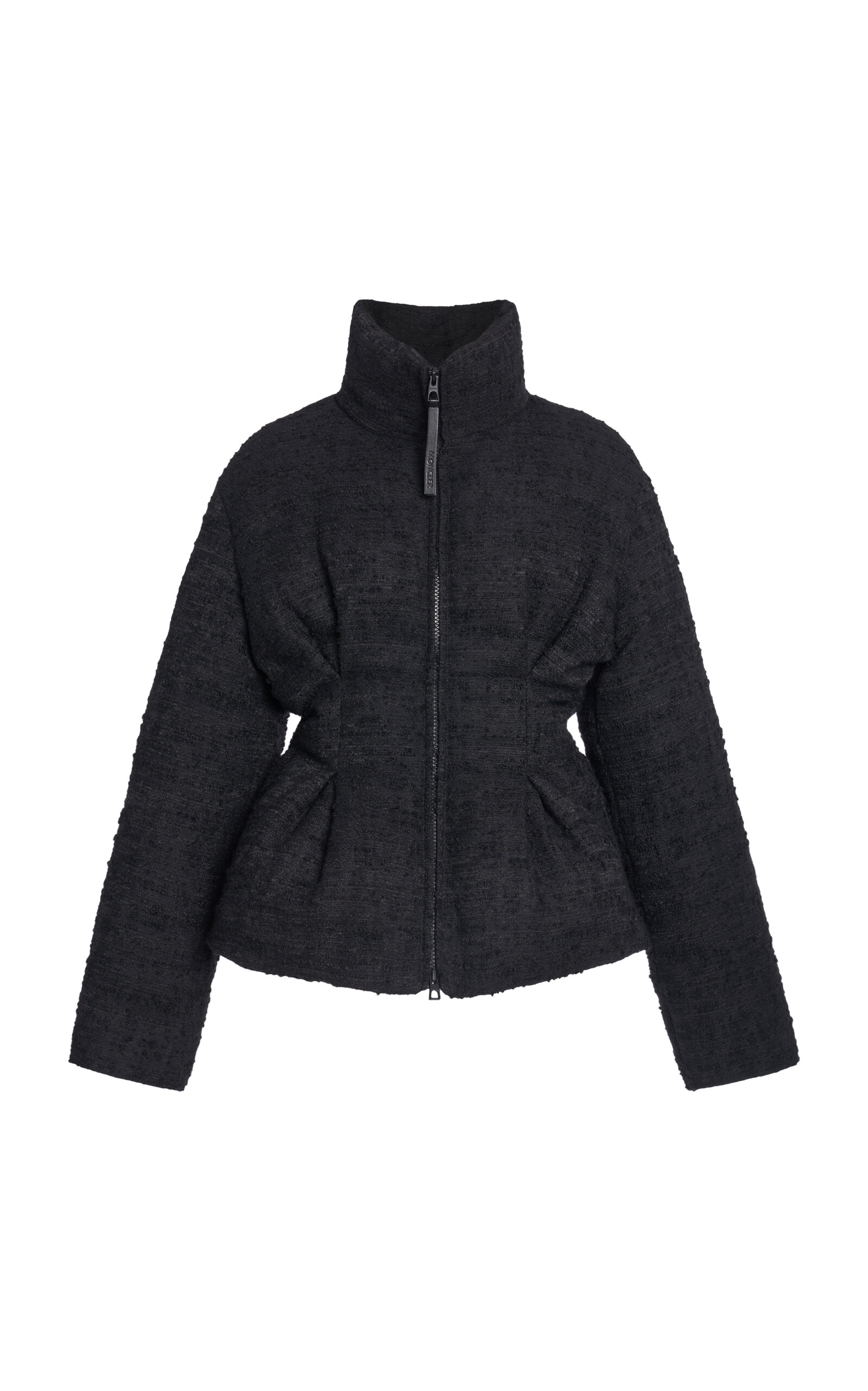 Shop Moncler Caraline Tweed Jacket In Black