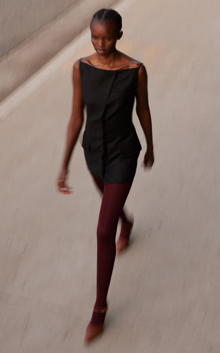 aya muse black mini dress Aya Muse V-neck Mini Dress