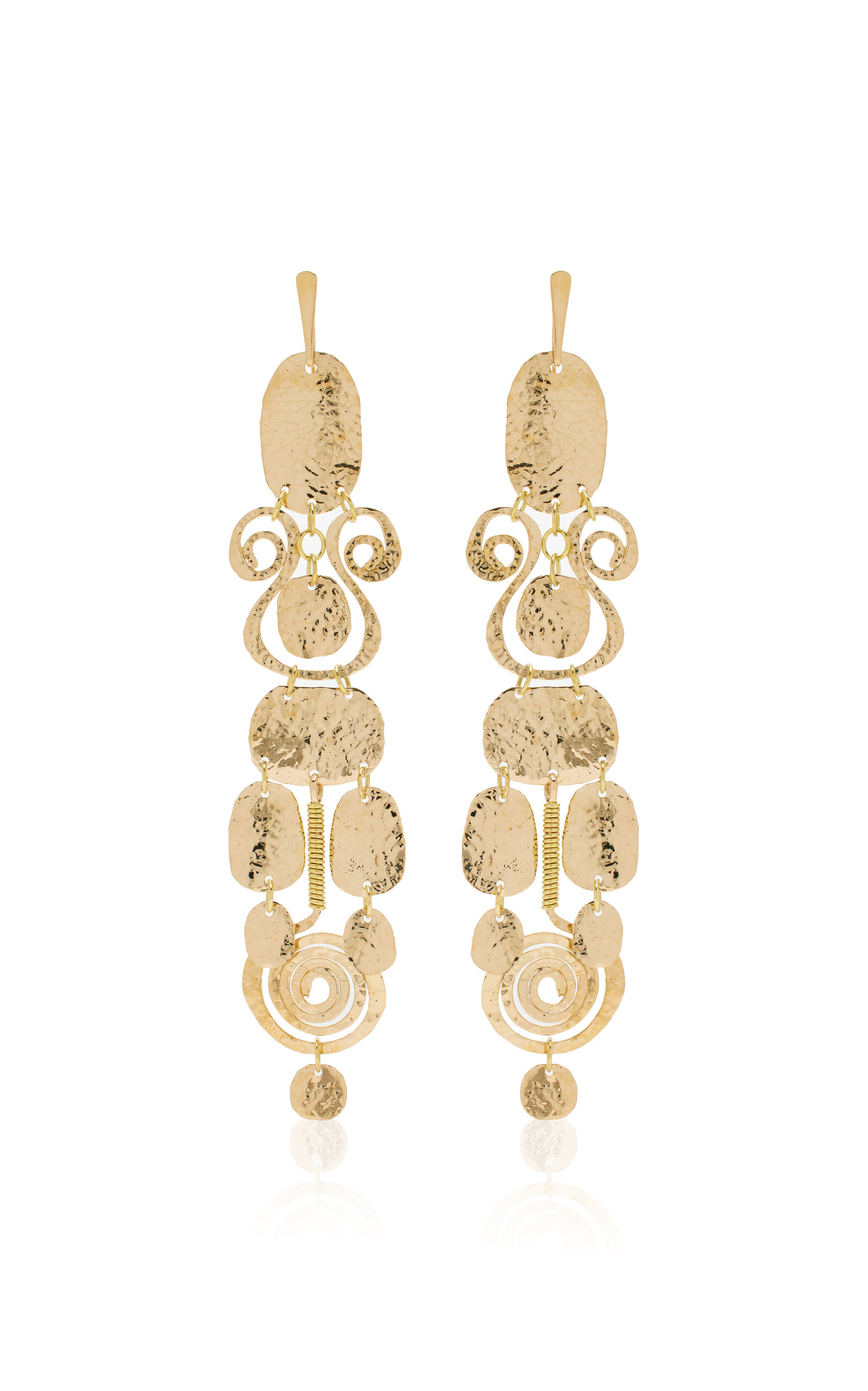 Lisa Eisner Totem Earring In Gold