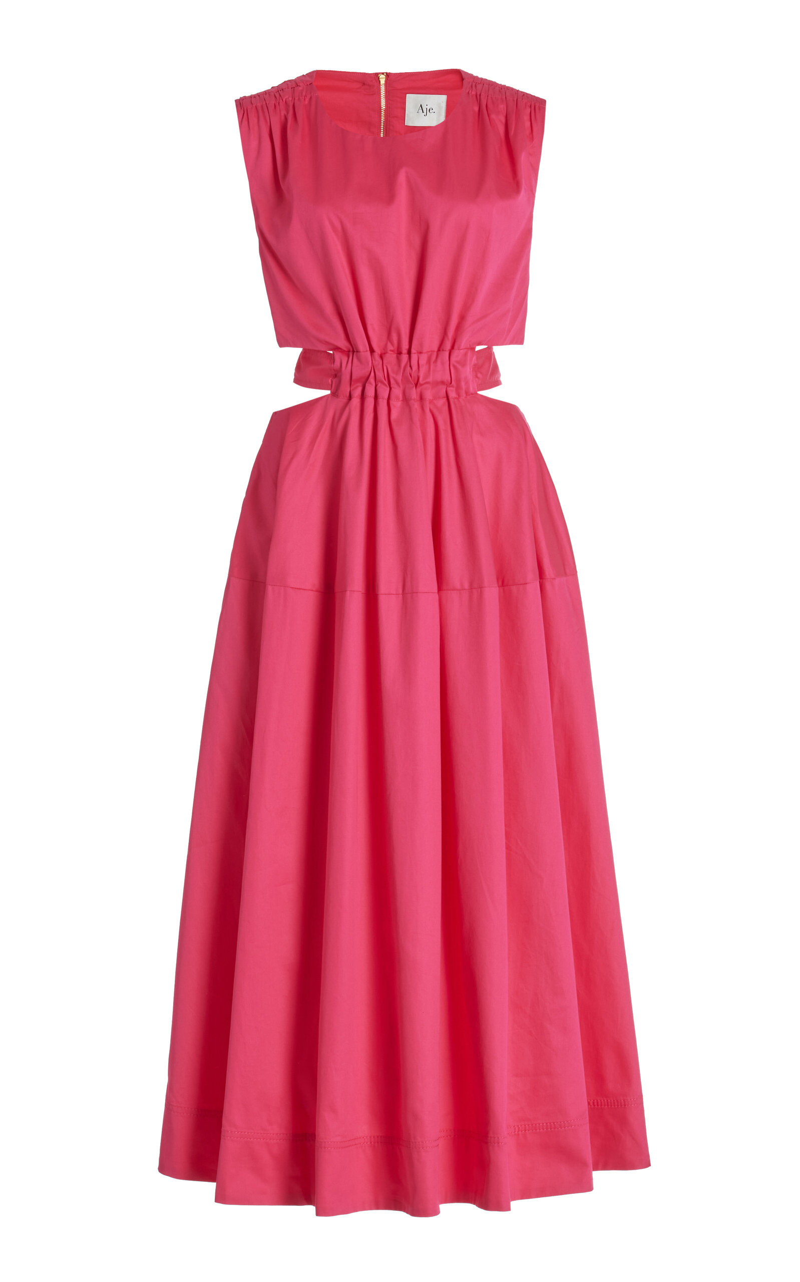 Aje Women's Zorina Cotton Midi Dress