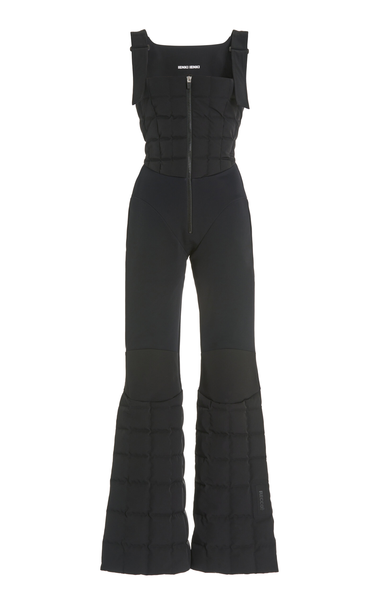 Ienki Ienki Quilted Nylon Ski Suit In Black