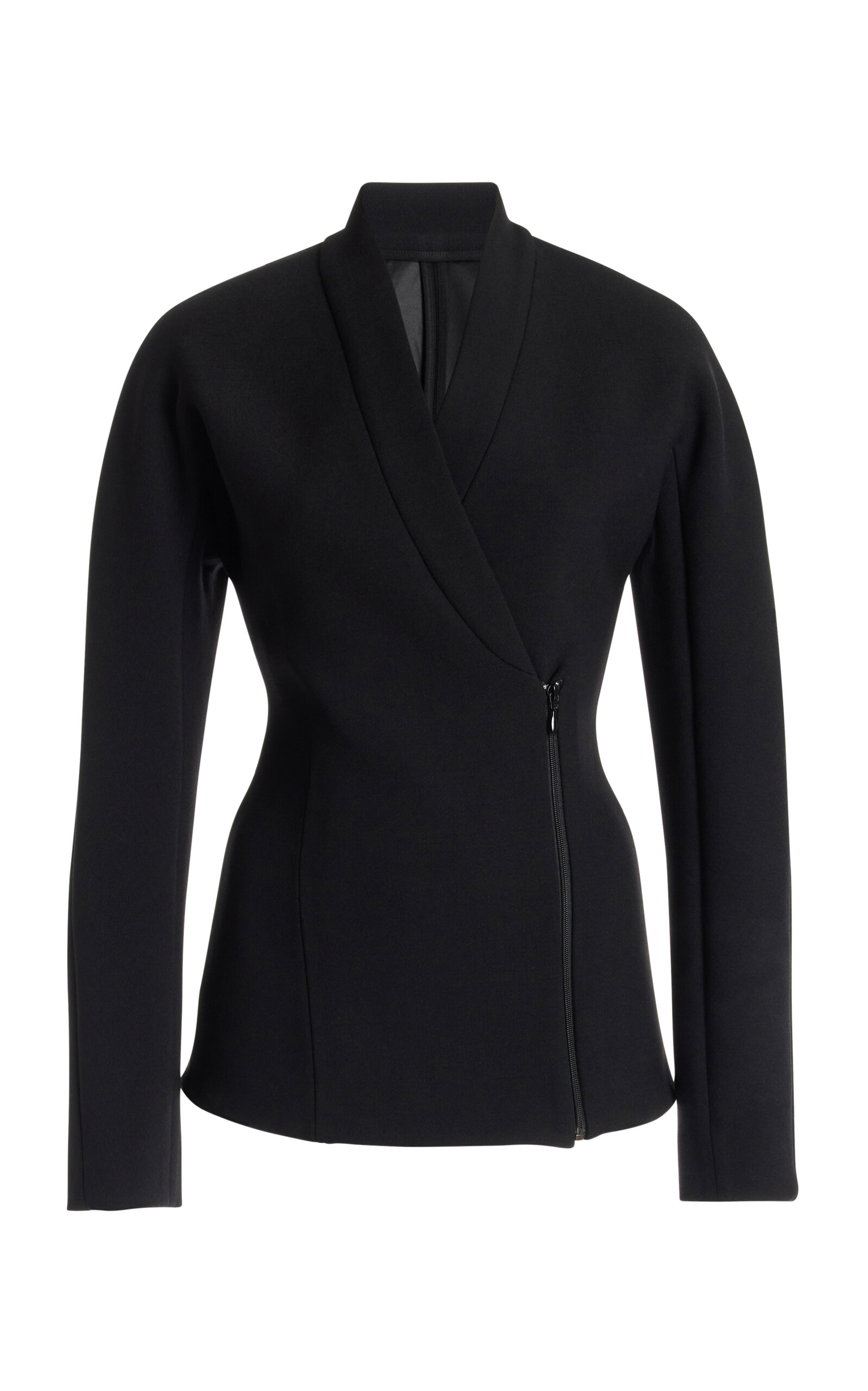 Alaïa Pin Embroidered Flared Jacket in Noir Alaia | Smart Closet
