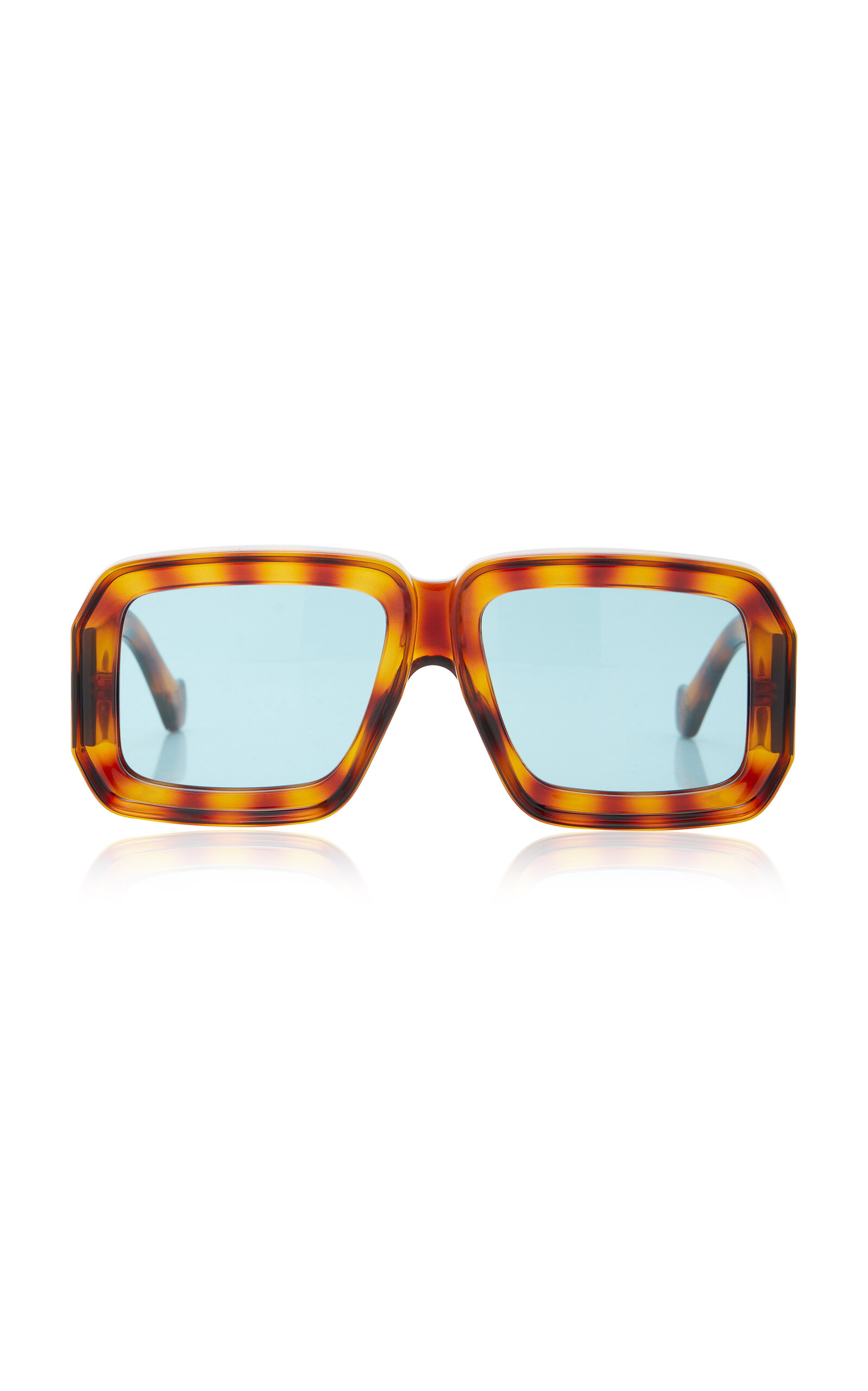 LOEWE PAULA'S IBIZA OVERSIZED SQUARE-FRAME SUNGLASSES