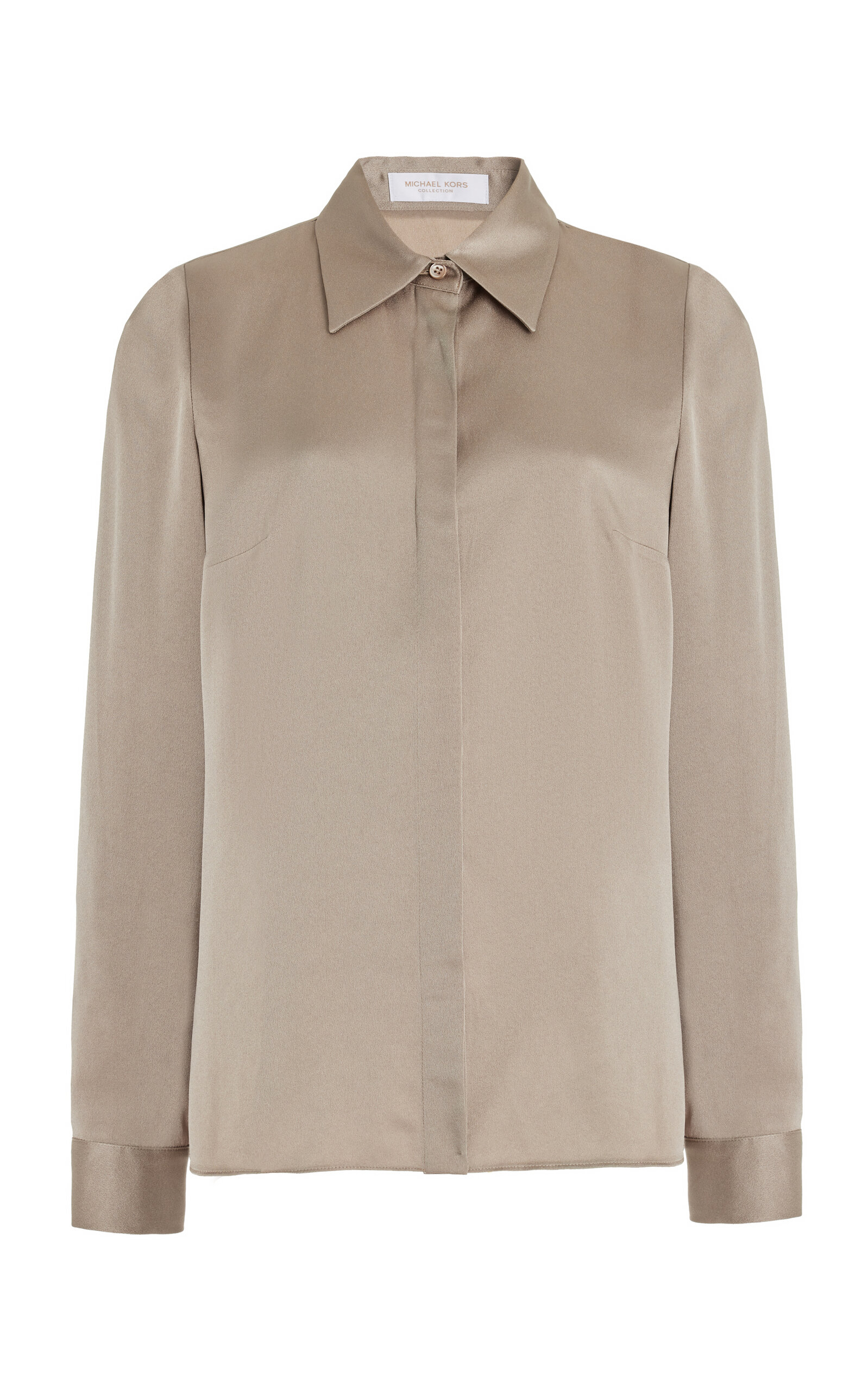 Michael Kors Hansen Button-down Shirt In Neutral