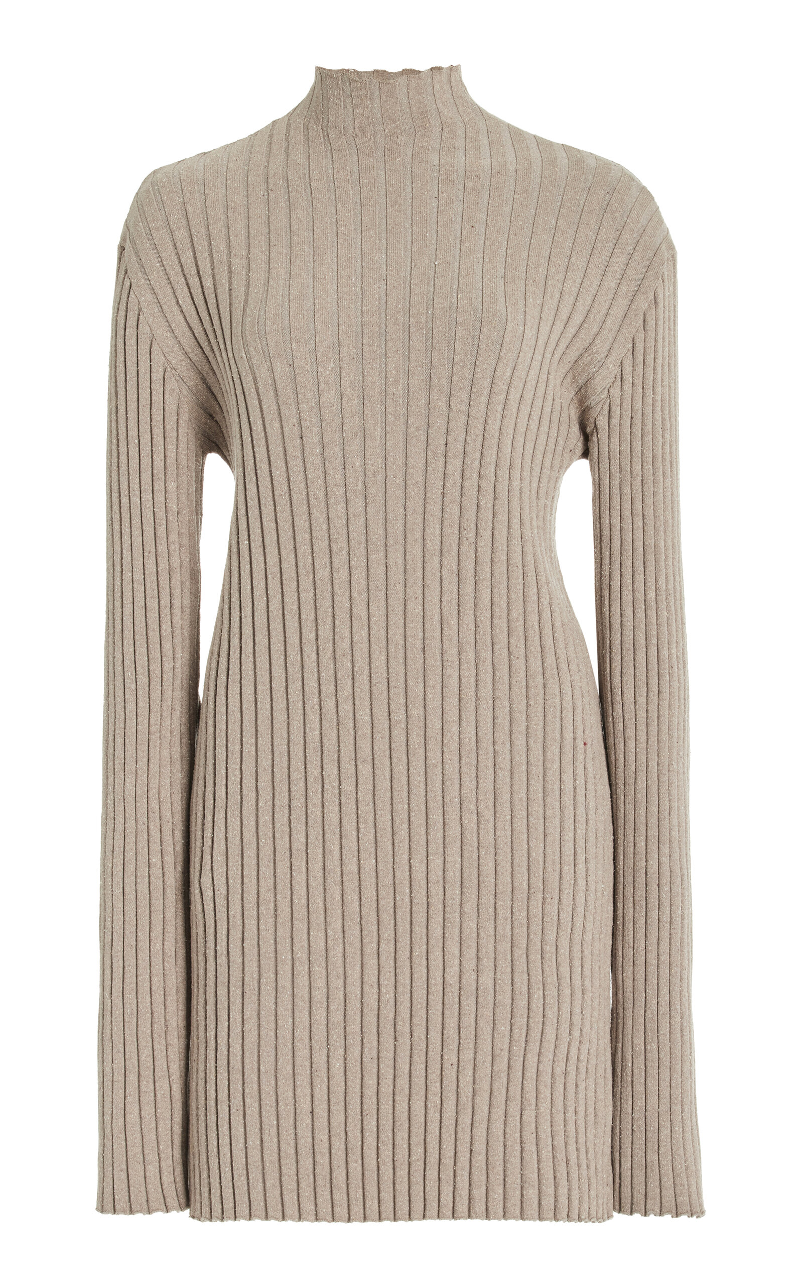 Shop The Row Deidree Ribbed Silk Sweater In Neutral