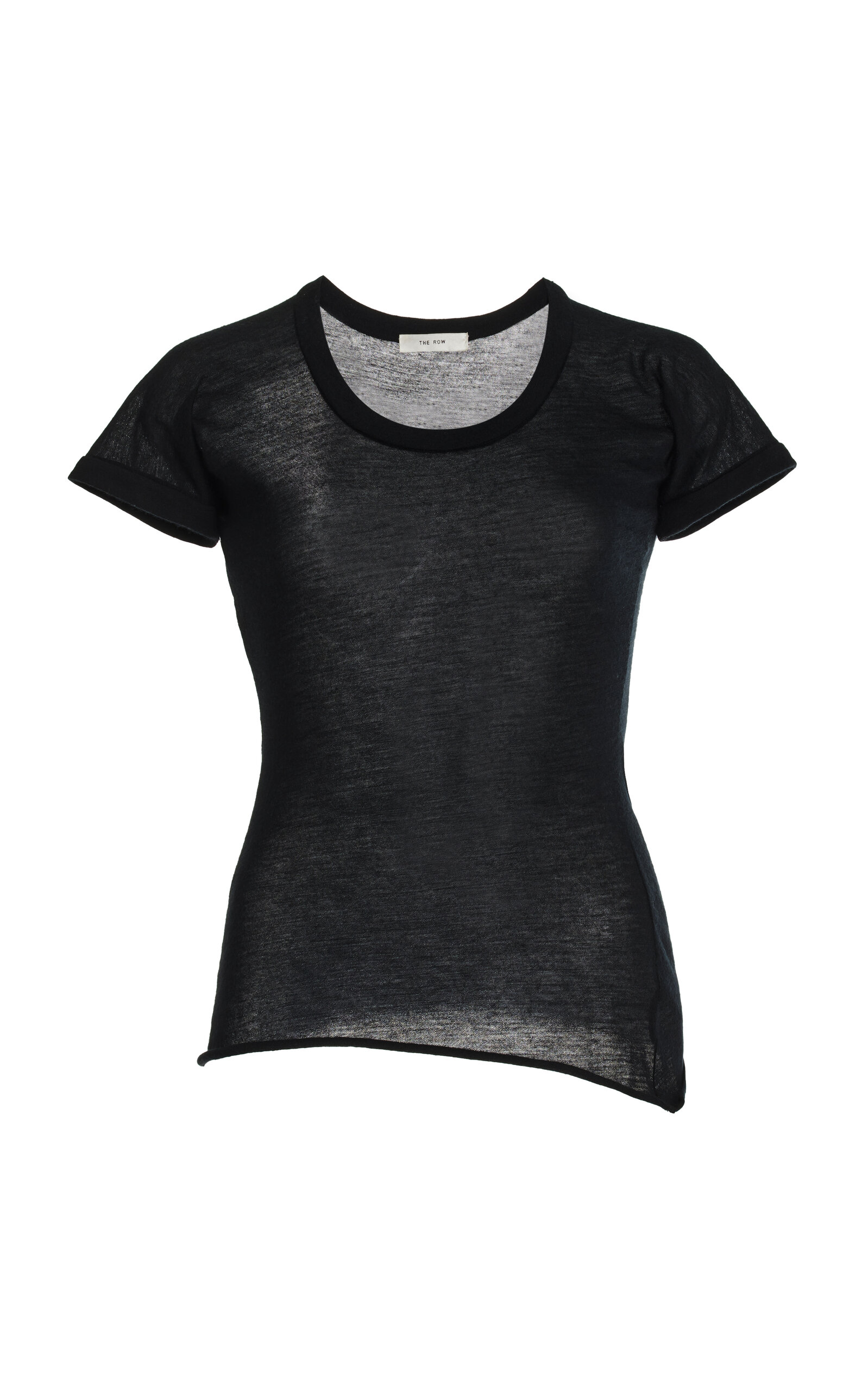The Row Analyn Cashmere T-shirt In Black