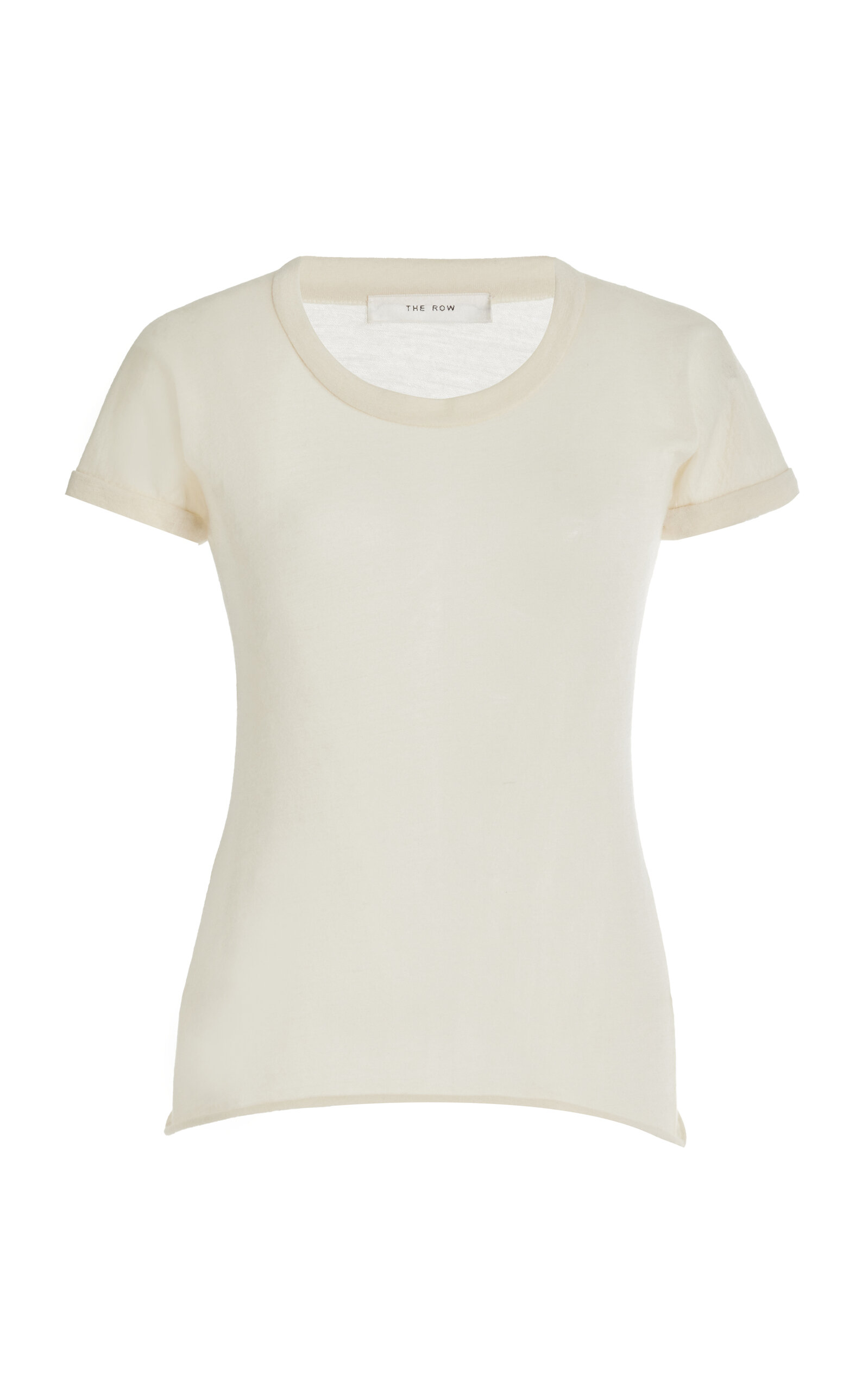 The Row - Analyn Cashmere T-Shirt - Neutral - L - Moda Operandi
