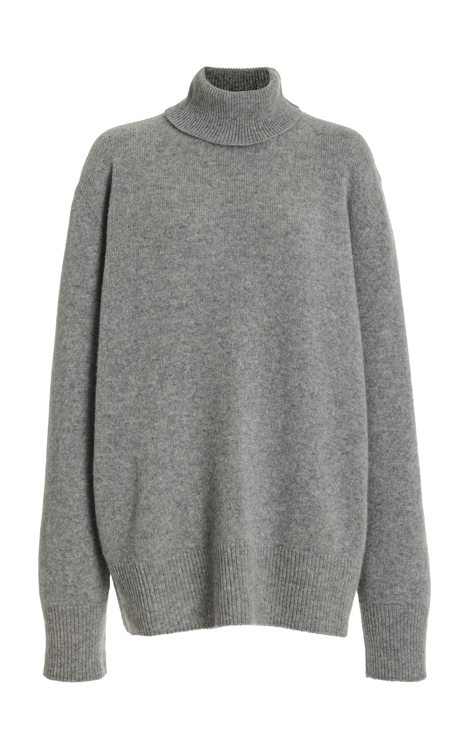 The Row Stepny Wool & Cashmere Knit Sweater In Grey