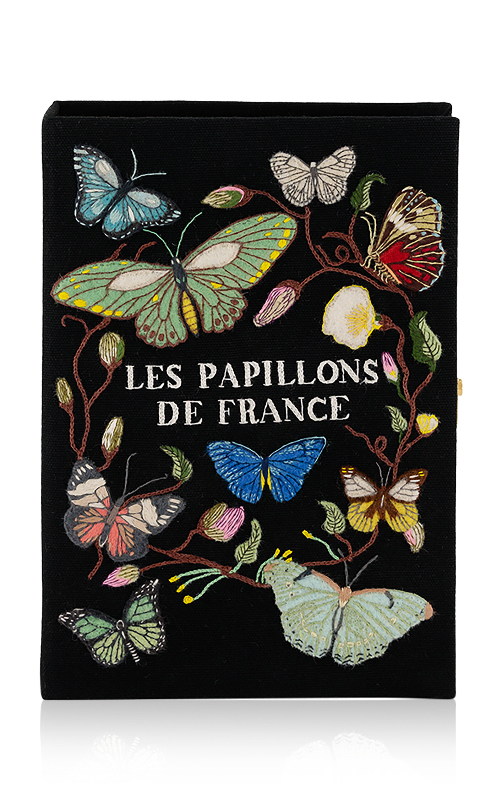 Les Papillons De France Book Clutch