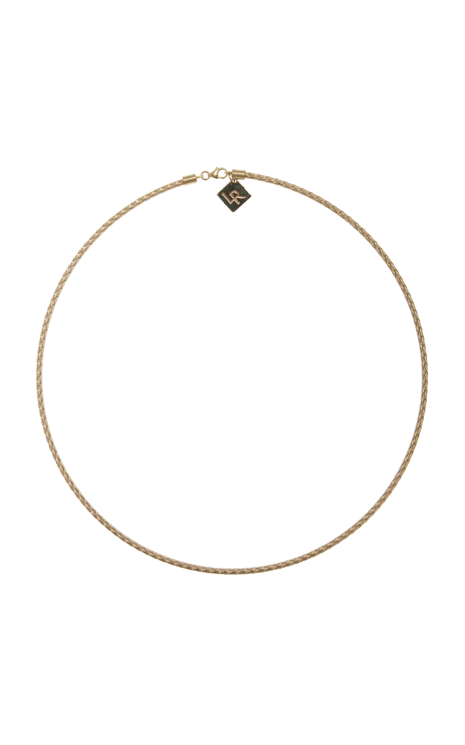 Lauren Rubinski 14k Yellow Gold Wire Necklace