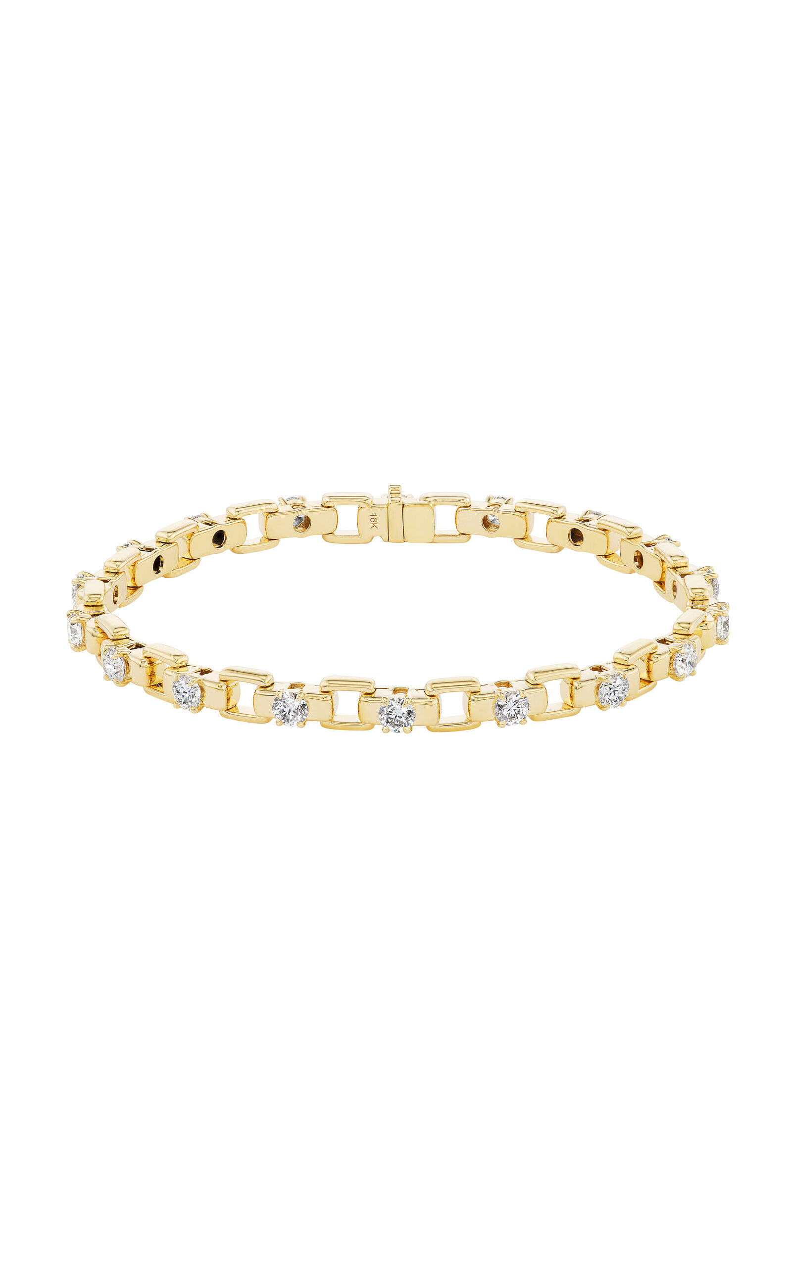 Emily P. Wheeler Women's Hinge 18K Yellow Gold Diamond Bracelet