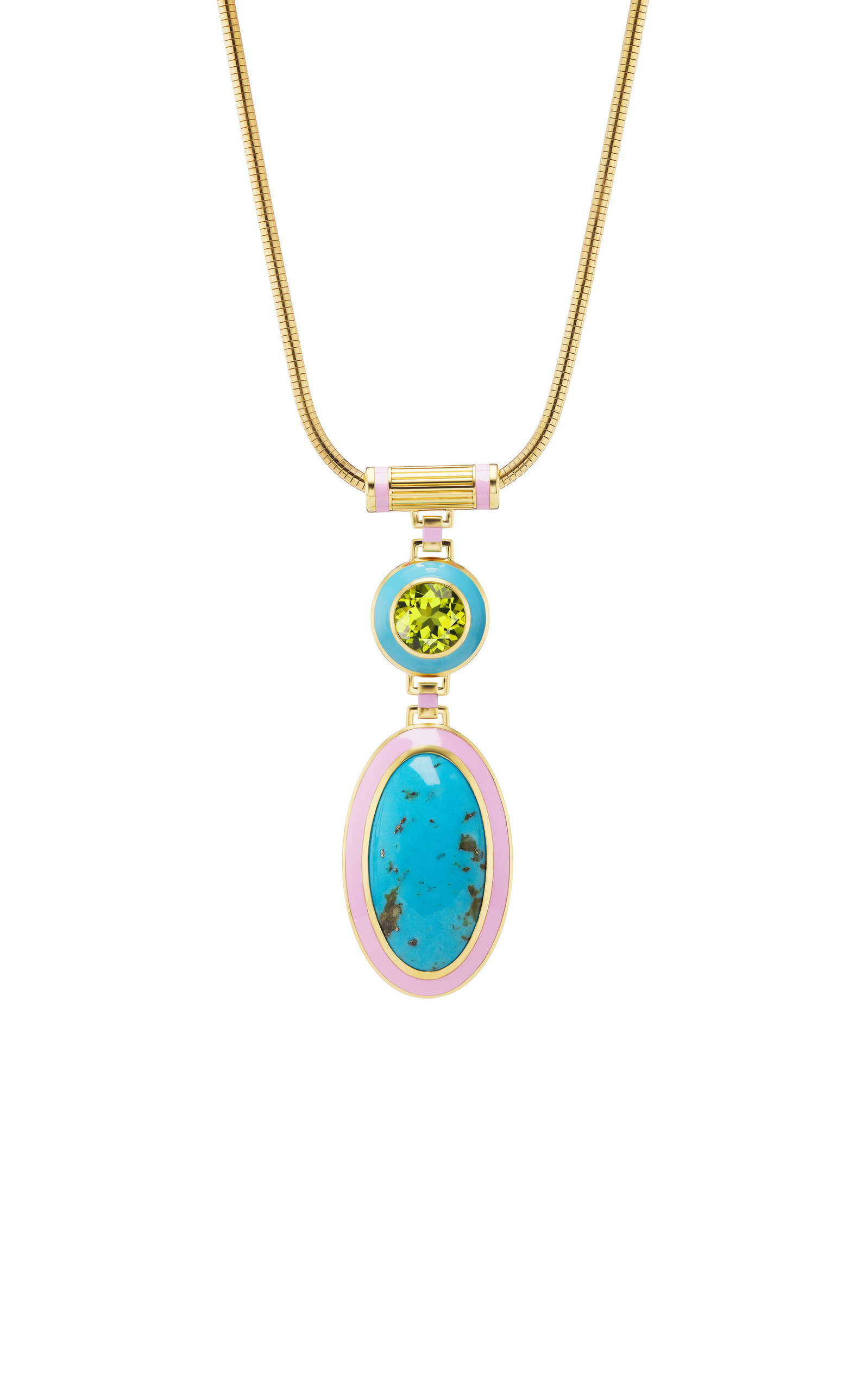 Emily P. Wheeler Women's Janice 18K Yellow Gold Peridot Necklace