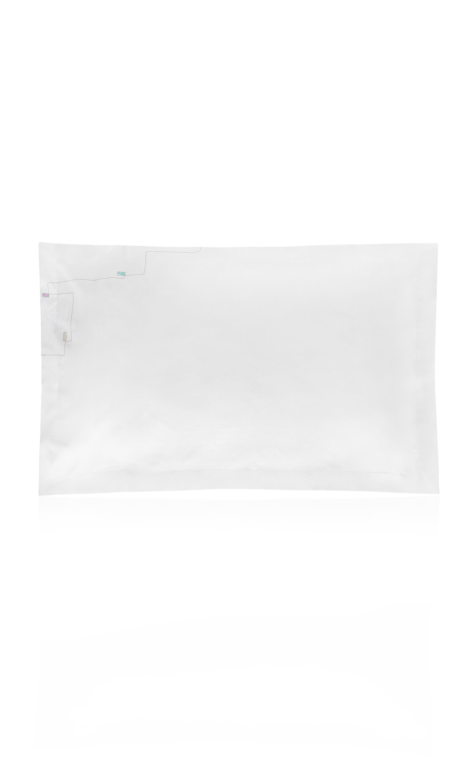 Vis-a-vis Paris Anness Percale King Sham In Multi