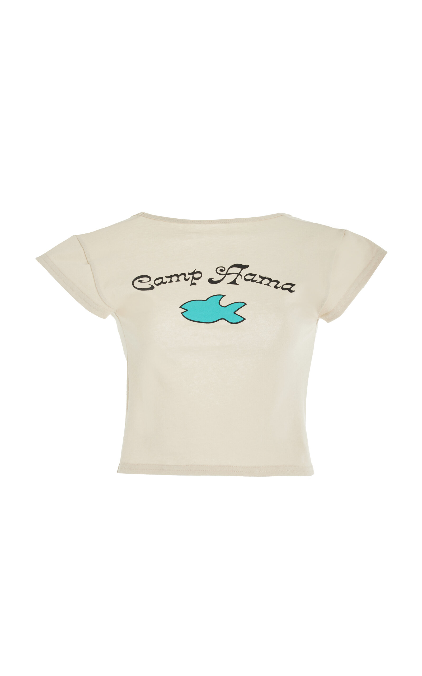 House of Aama Women's Exclusive Cropped Cotton T-Shirt