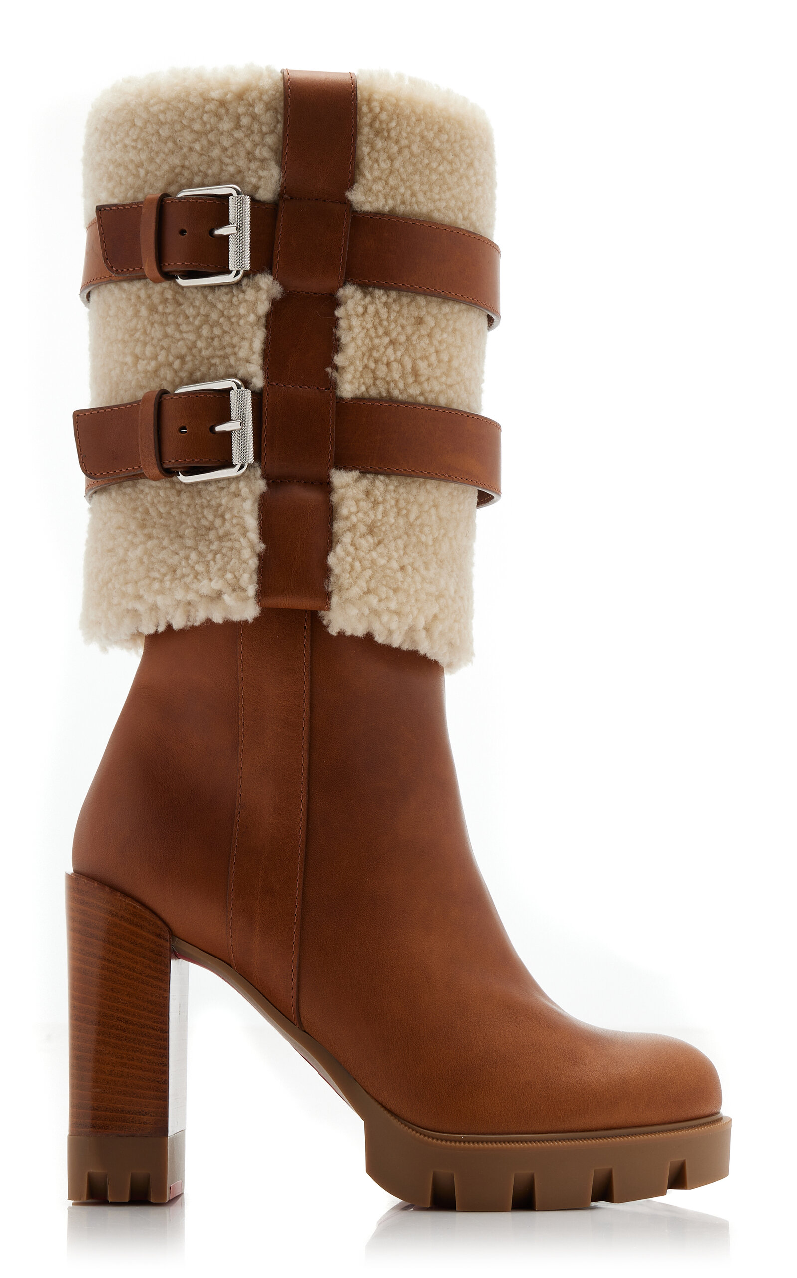 Brodeback 100mm Shearling Ankle Boots