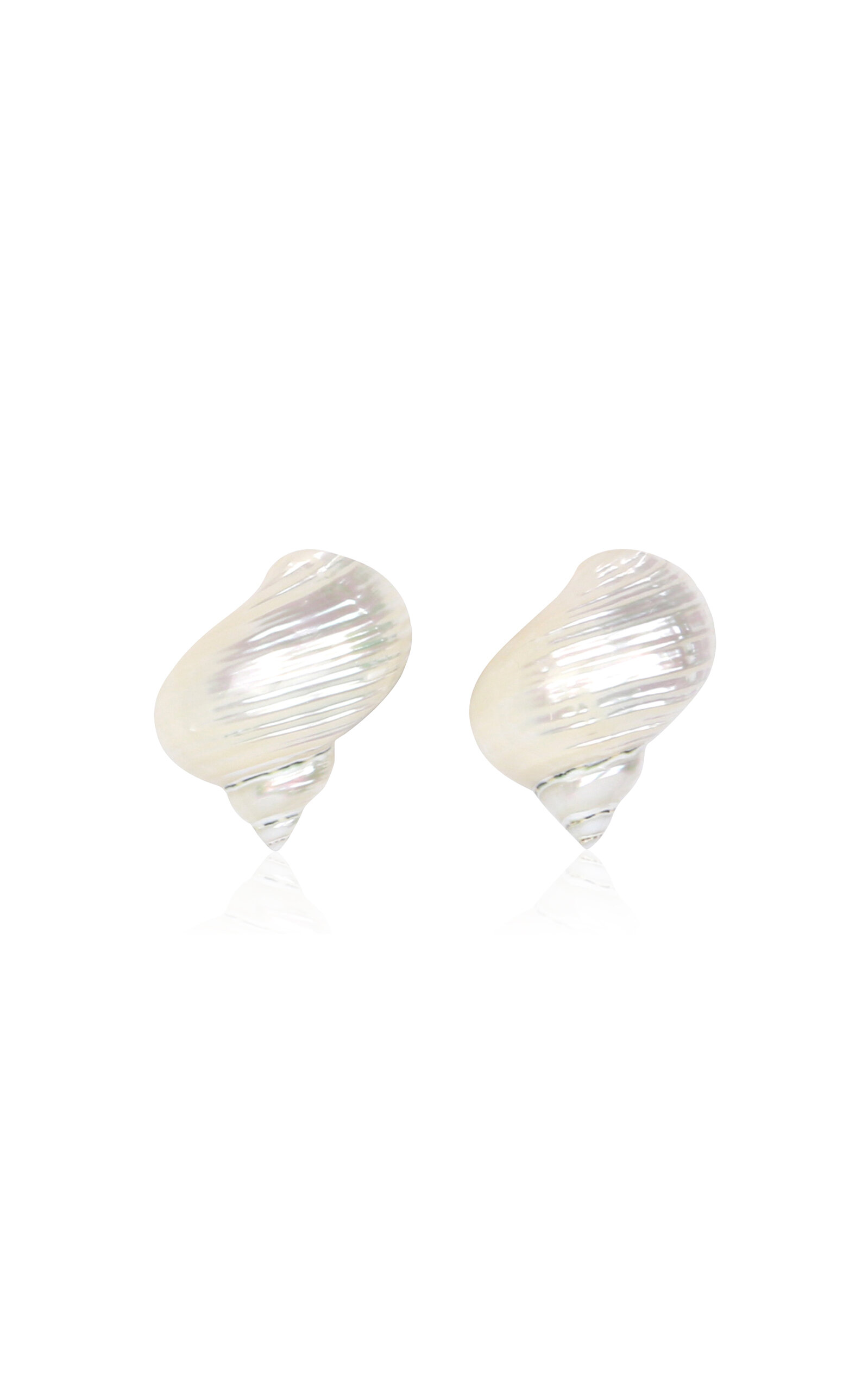Julietta Spetses Pearl Earrings In Off-white