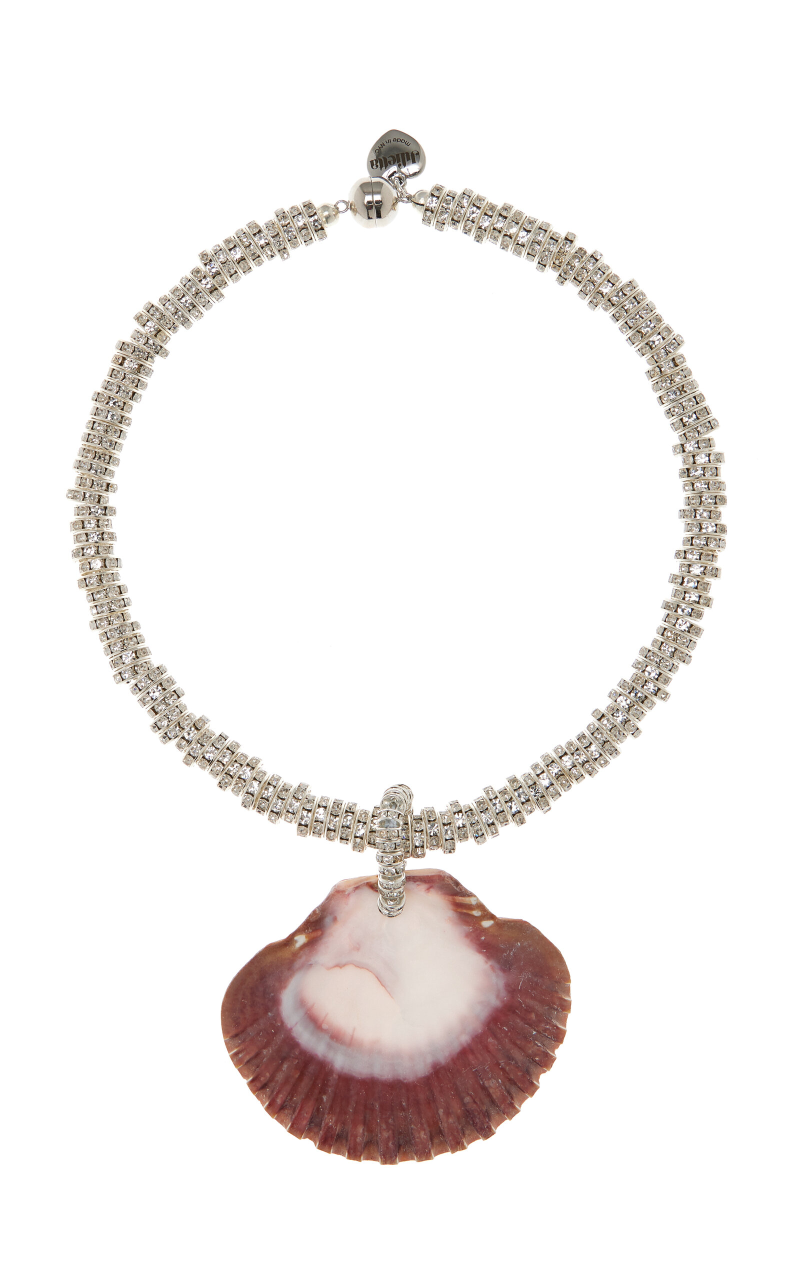 Julietta Islander Shell Necklace In Silver