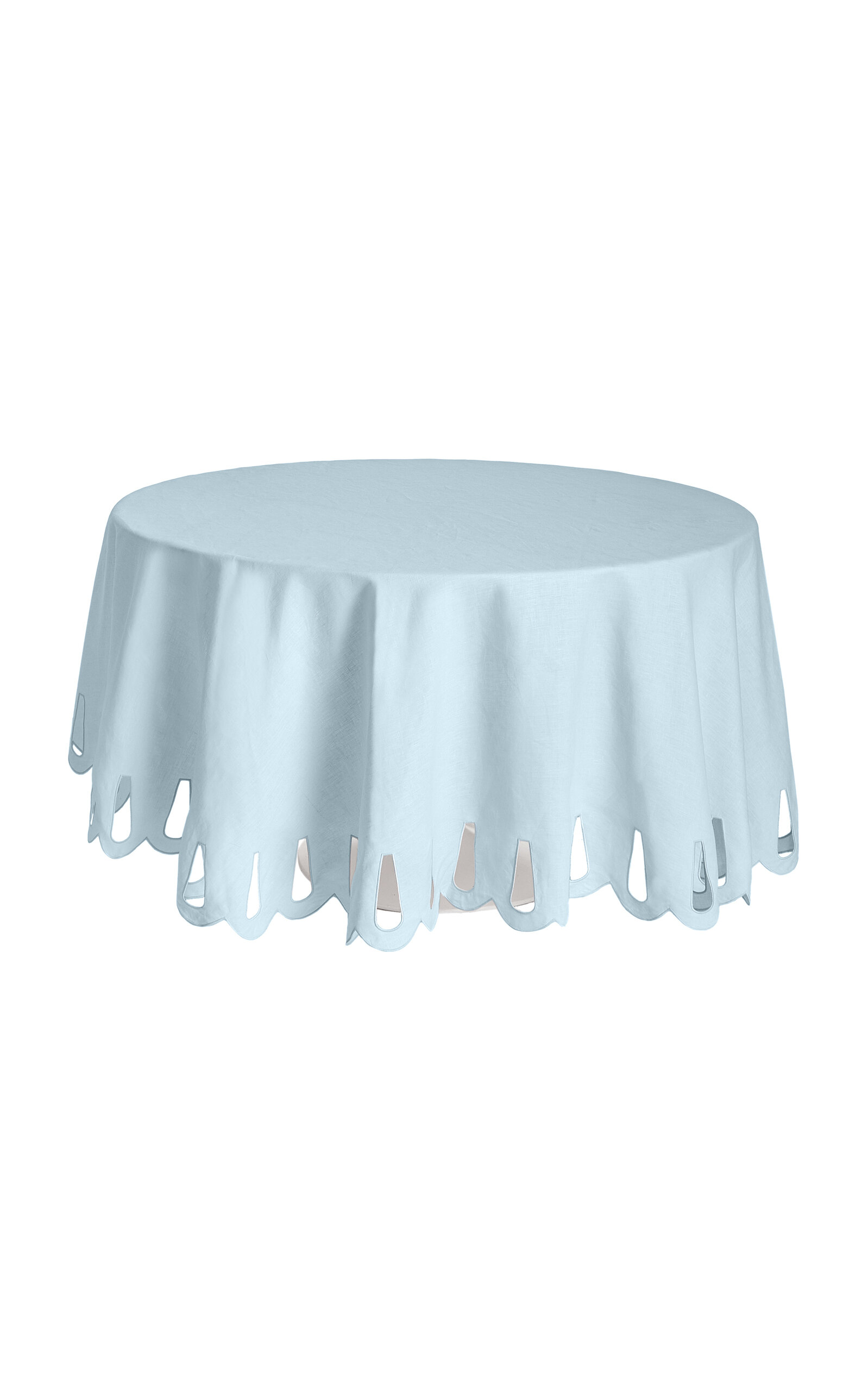 Moda Domus Linen Tablecloth In Blue