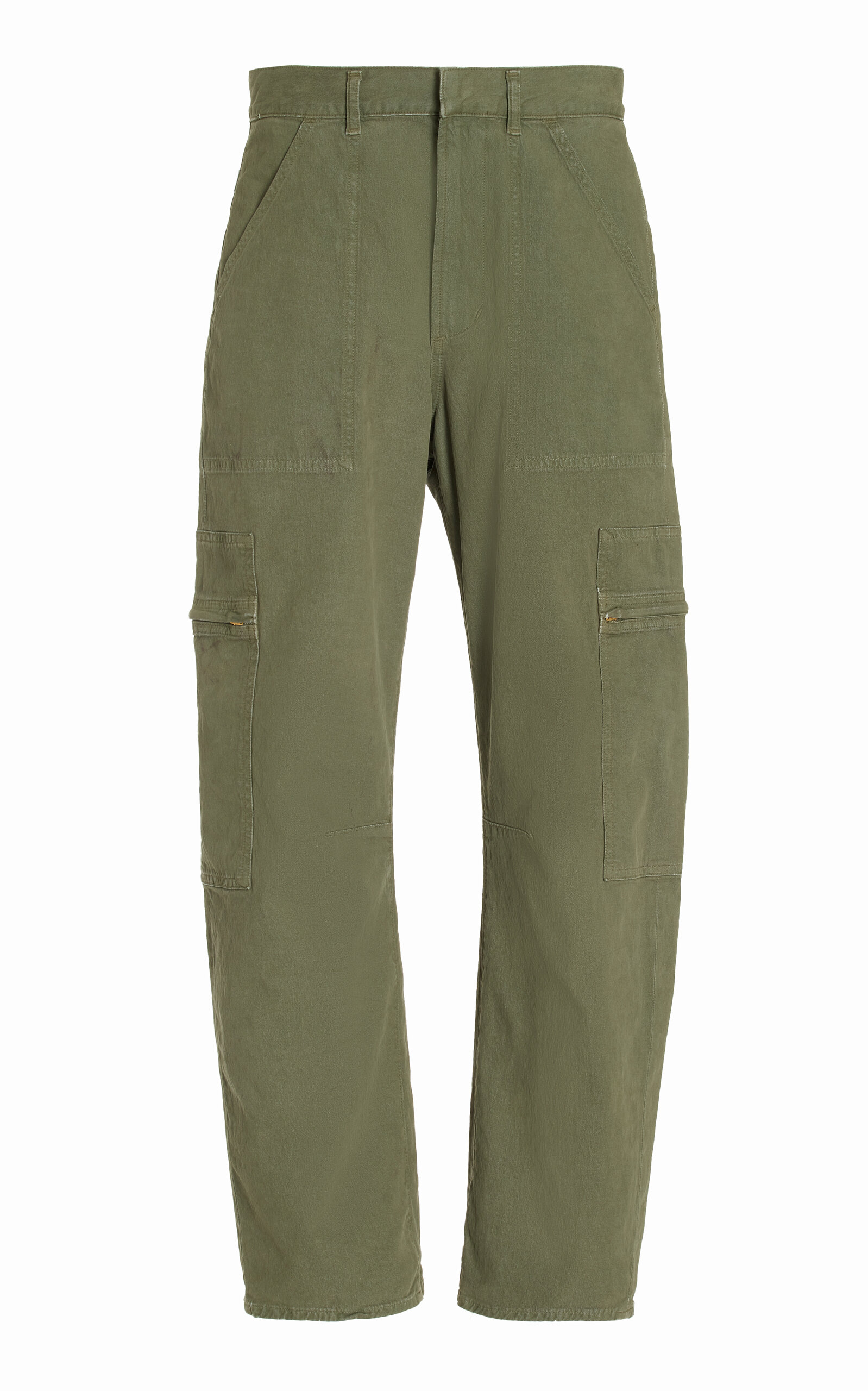 Citizens Of Humanity + Net Sustain Marcelle Organic Cotton Cargo Pants In Green