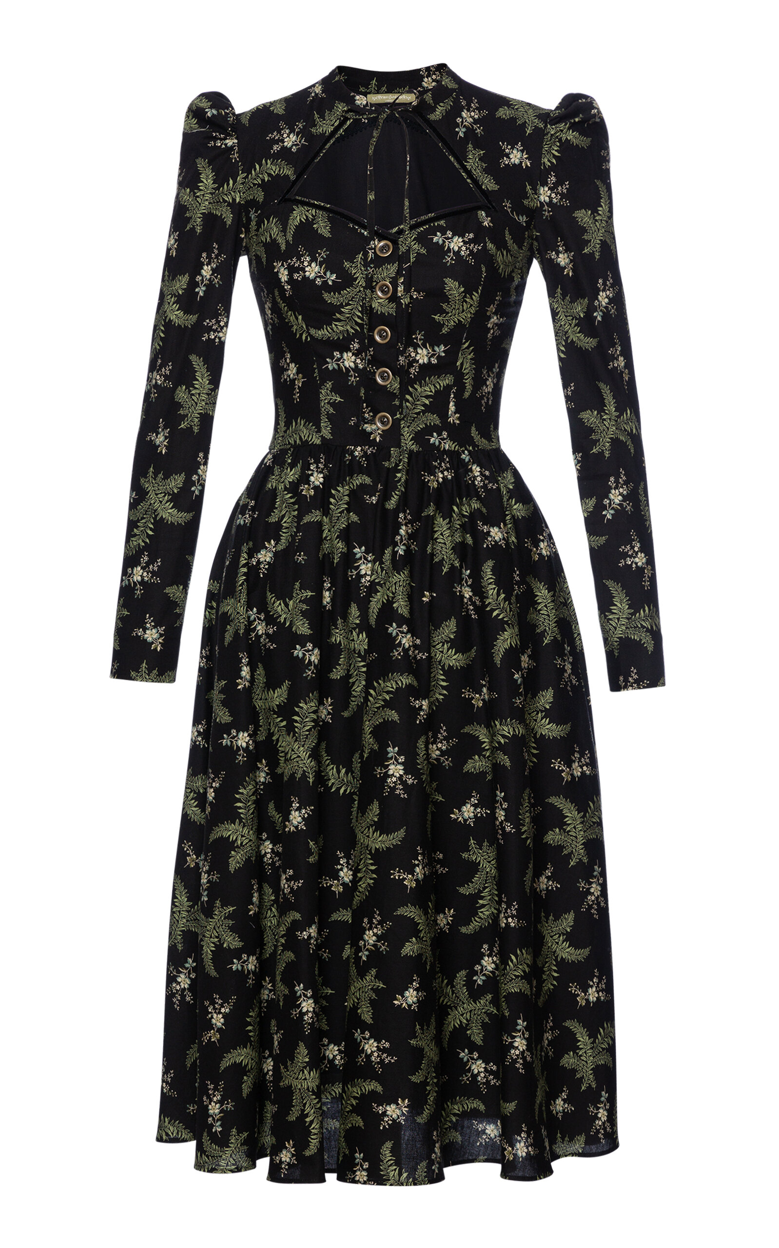 Lena Hoschek Women's Madam Cotton Midi Dress In Print