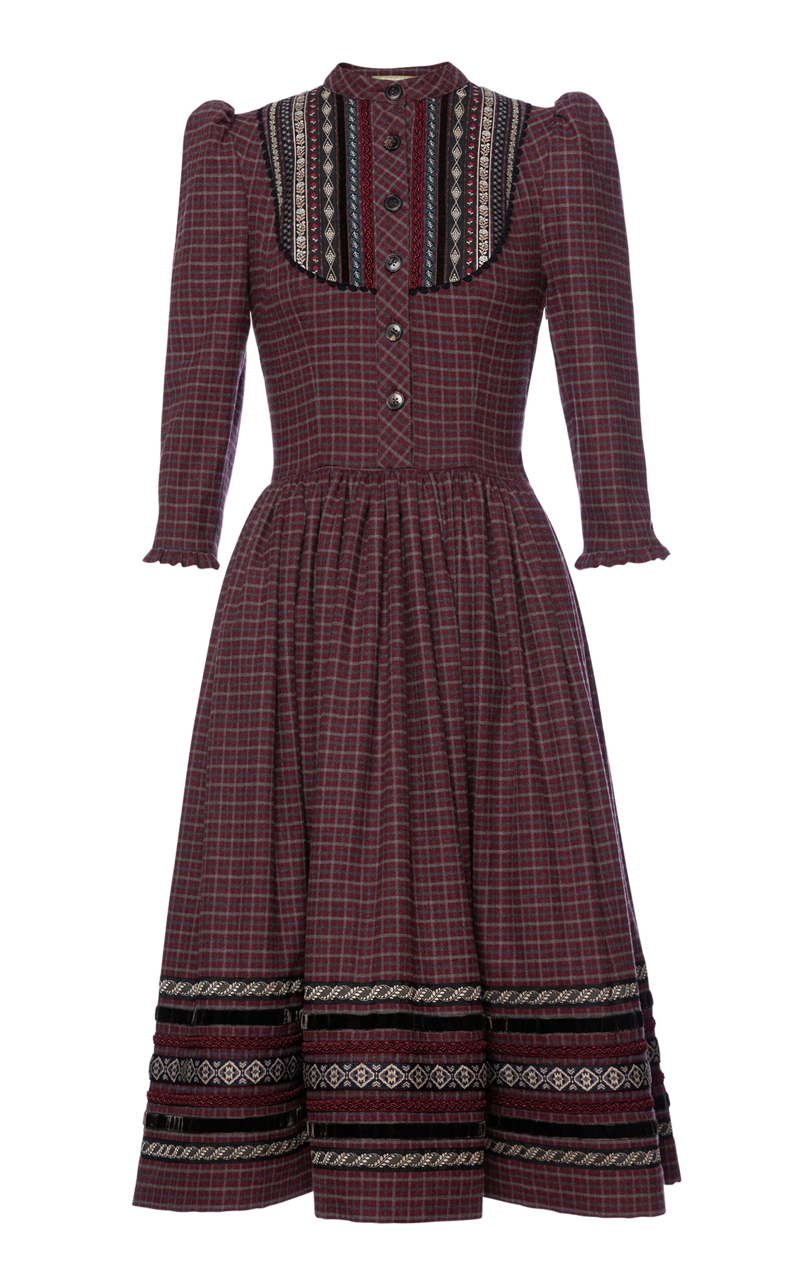Lena Hoschek Women's Hanni Cotton Midi Dress In Print