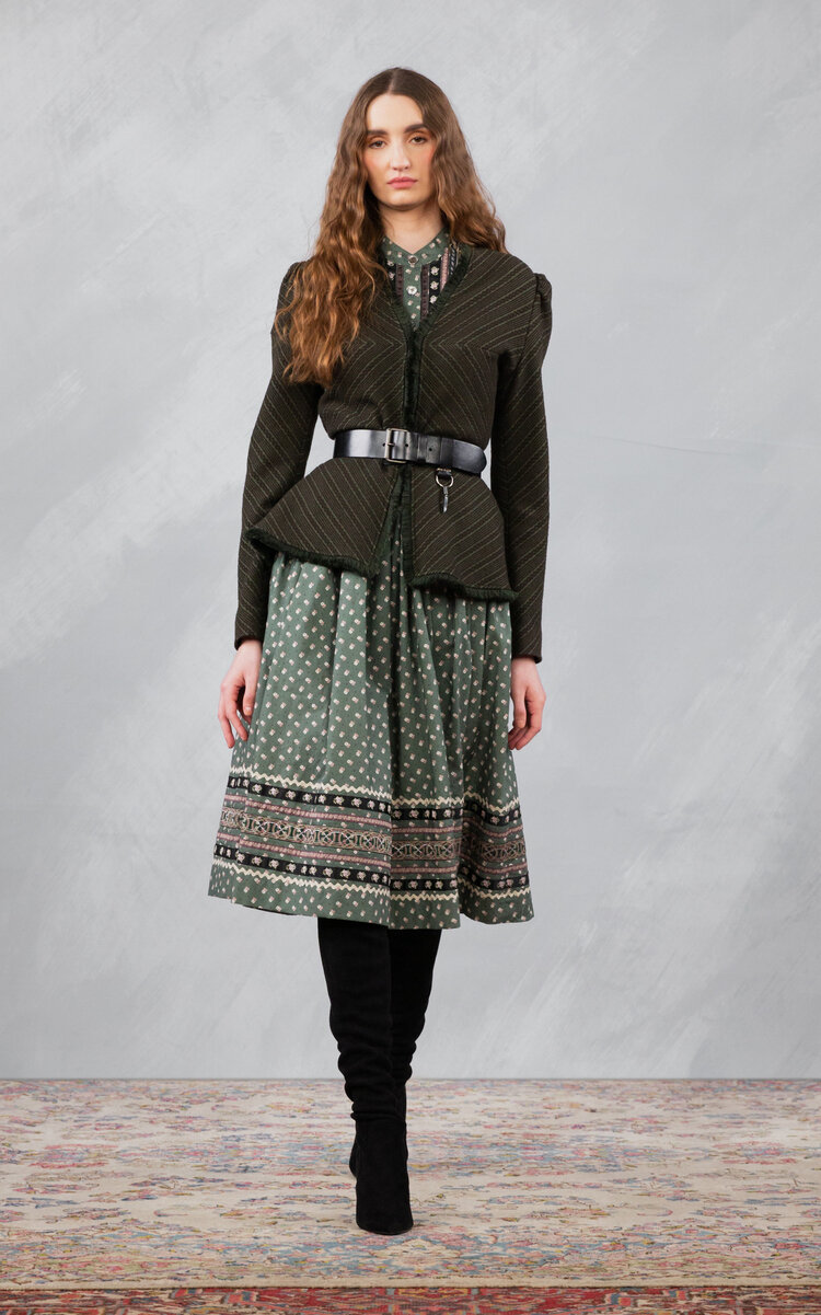 Lena Hoschek Women's Wally Cotton Midi Dress In Print