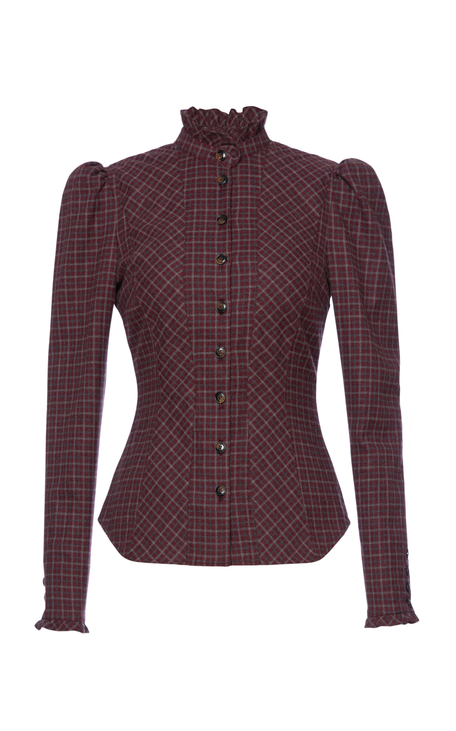 Lena Hoschek Women's Veronika Cotton Blouse In Print