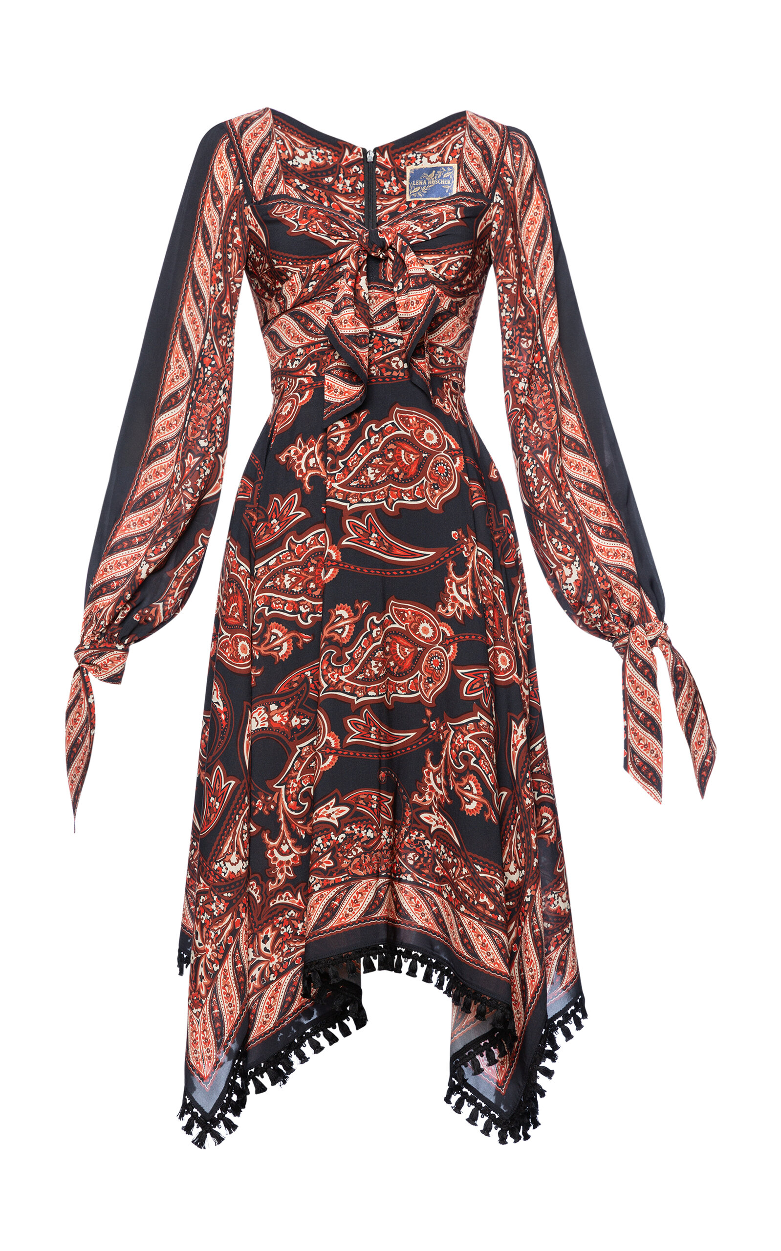 Lena Hoschek Women's Wild Side Cotton Midi Dress In Print