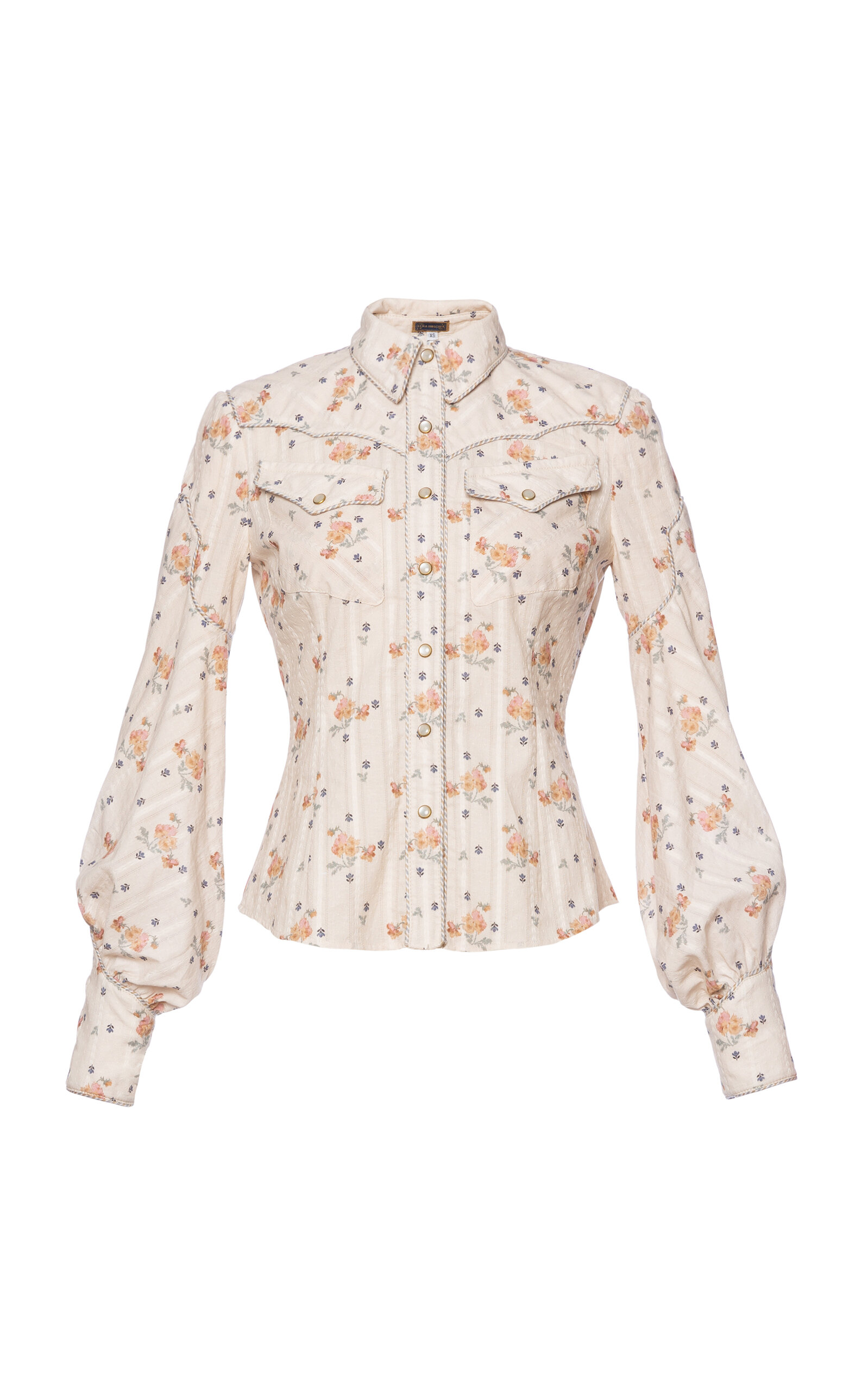 Lena Hoschek Women's Dallas Cotton Button-down Shirt In Floral