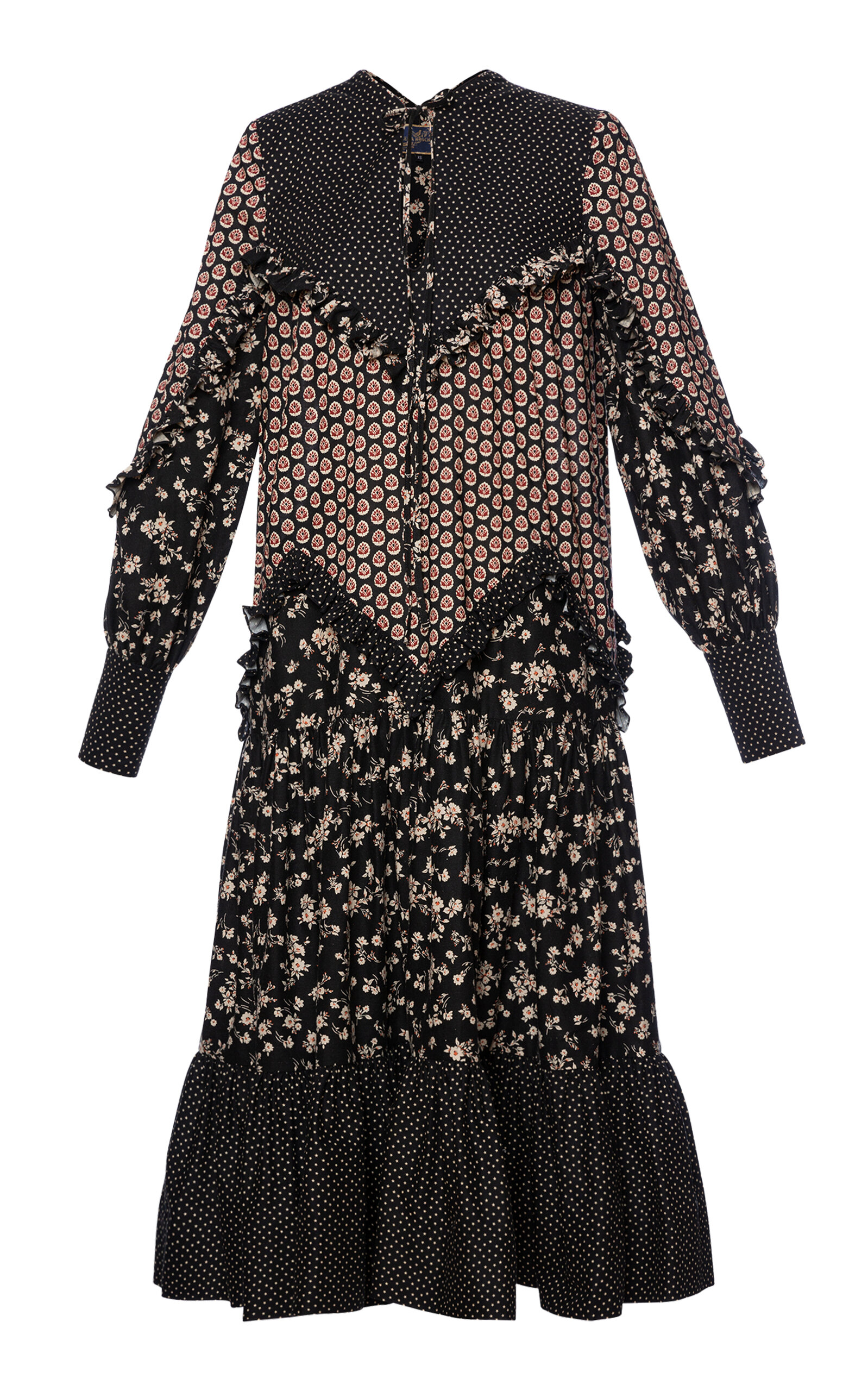 Lena Hoschek Women's Frontier Midi Dress In Multi