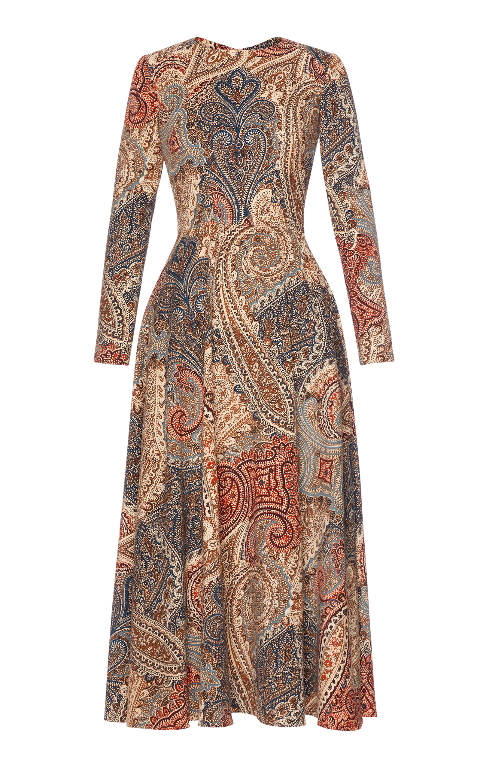 Lena Hoschek Women's Faith Paisley Cotton Midi Dress In Print