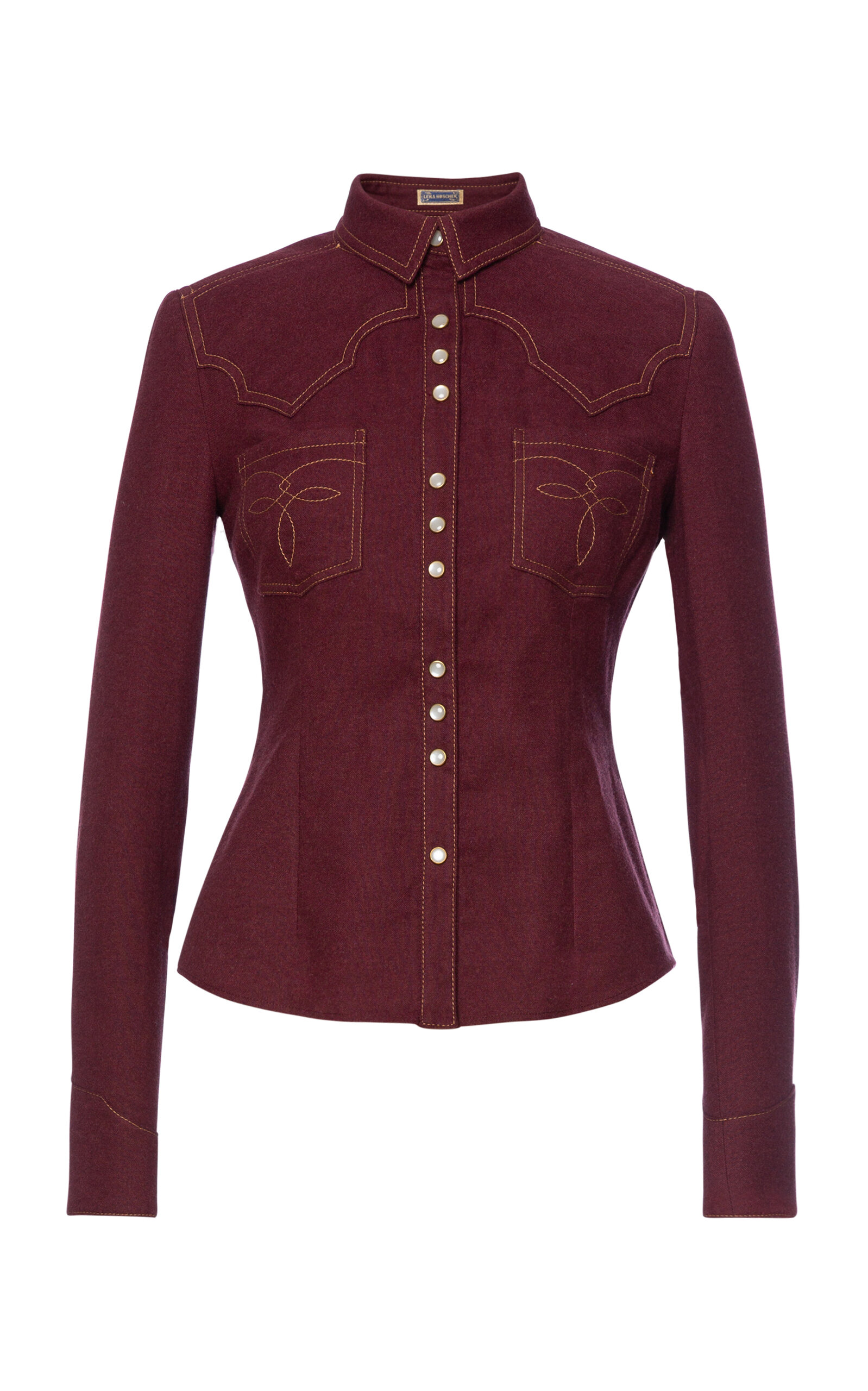 Lena Hoschek Women's Wayne Western Shirt In Red