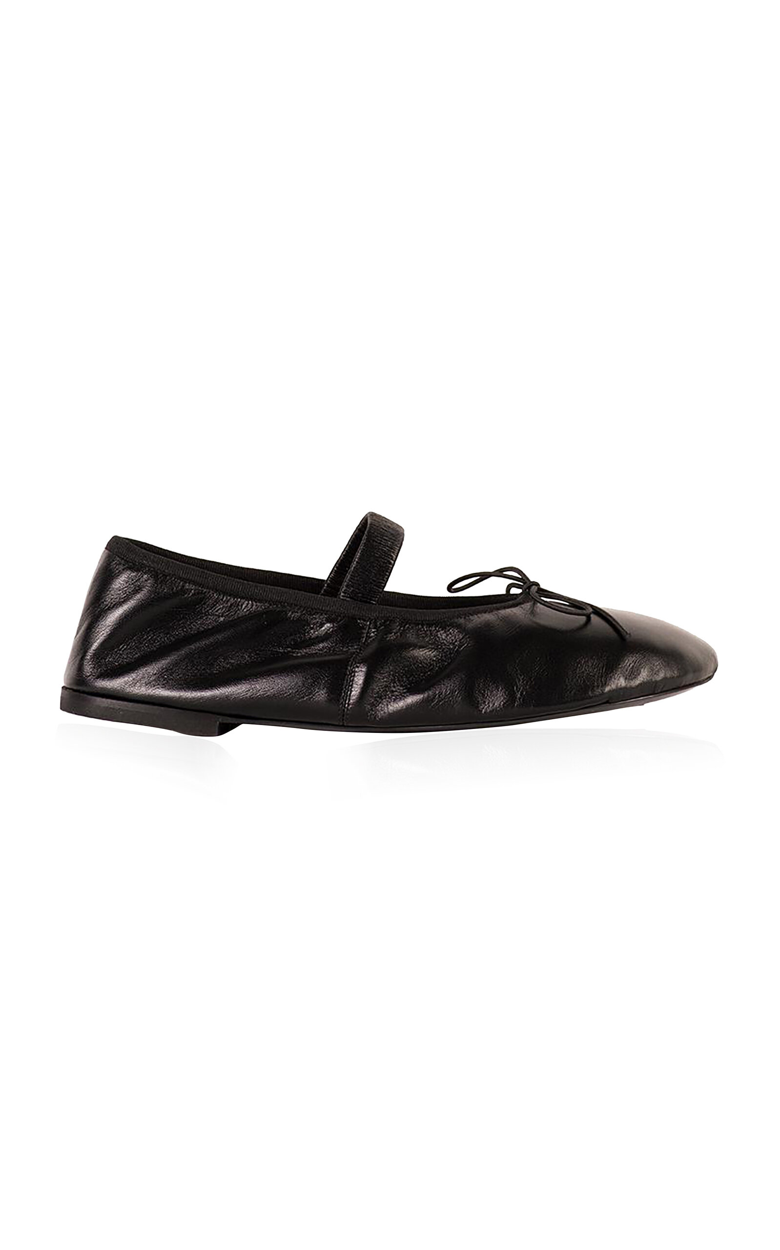 Proenza Schouler - Glove Leather Ballet Flats - Black - IT 35 - Moda Operandi