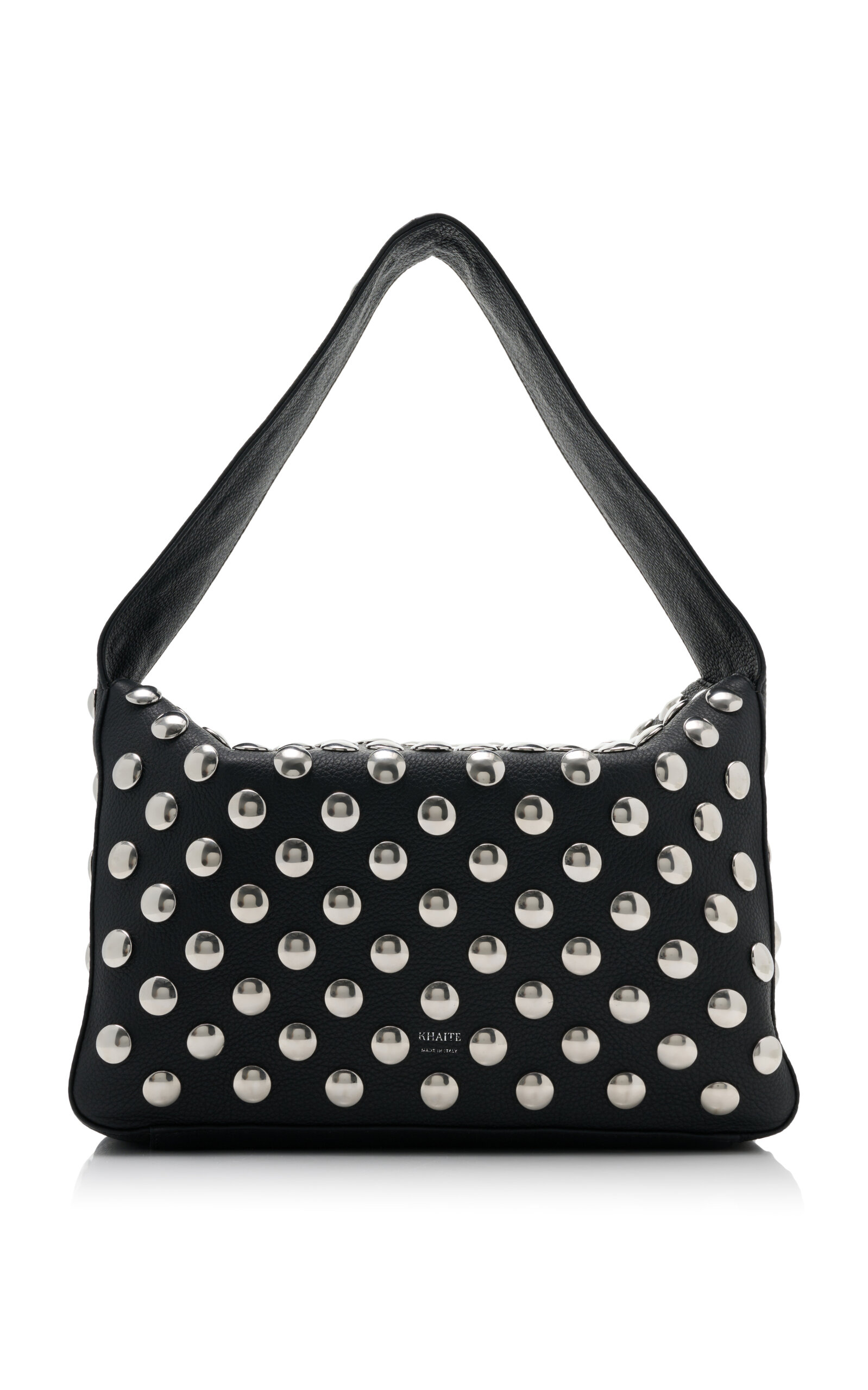 Khaite Elena Studded Leather Shoulder Bag