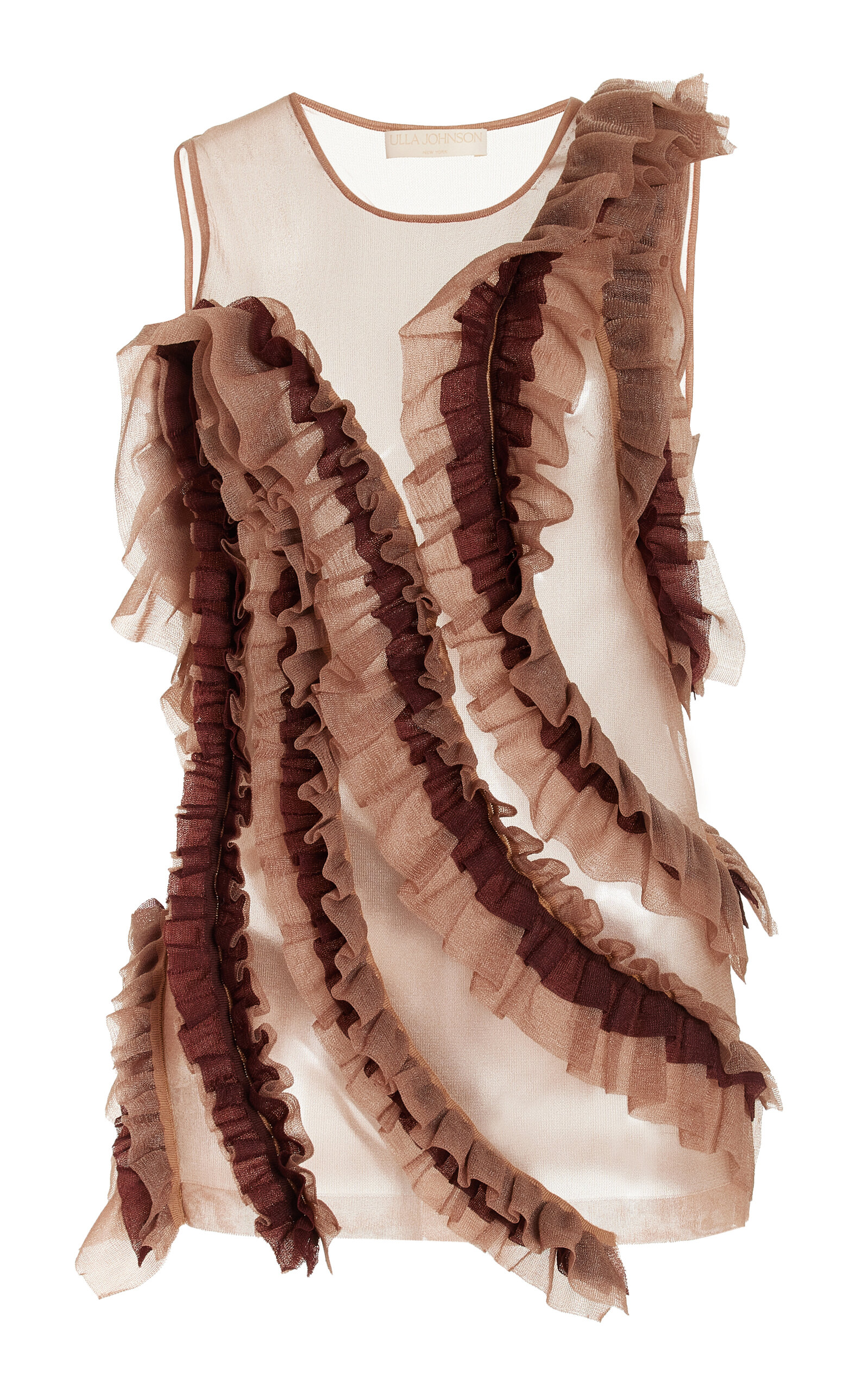 Winnifred Ruffled Tulle Top