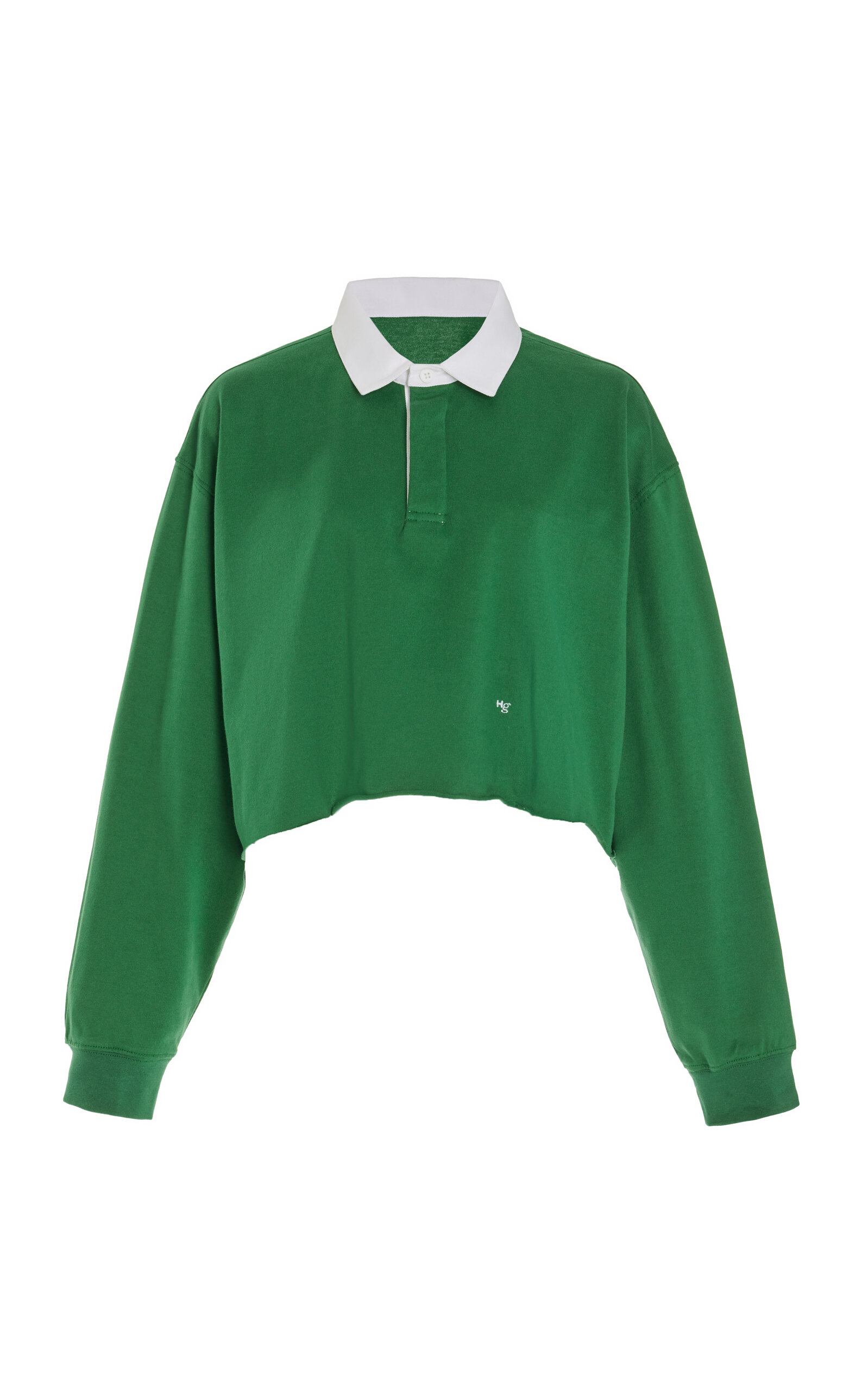 HOMMEGIRLS Women's Exclusive Cropped Cotton Polo Shirt