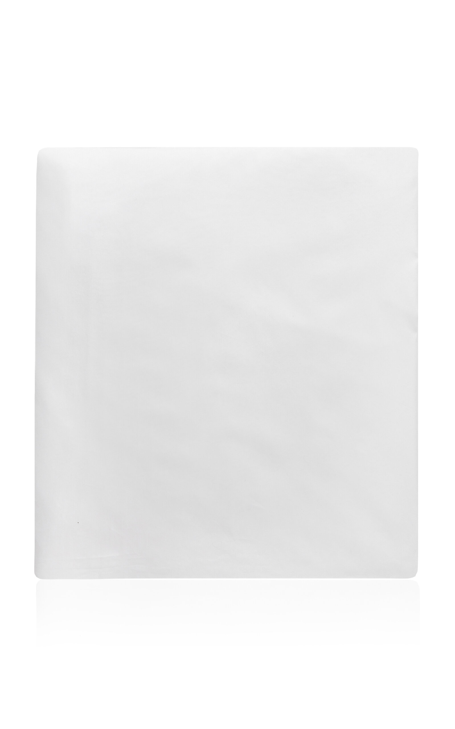 Los Encajeros Perlas Satin Queen Fitted Sheet In White