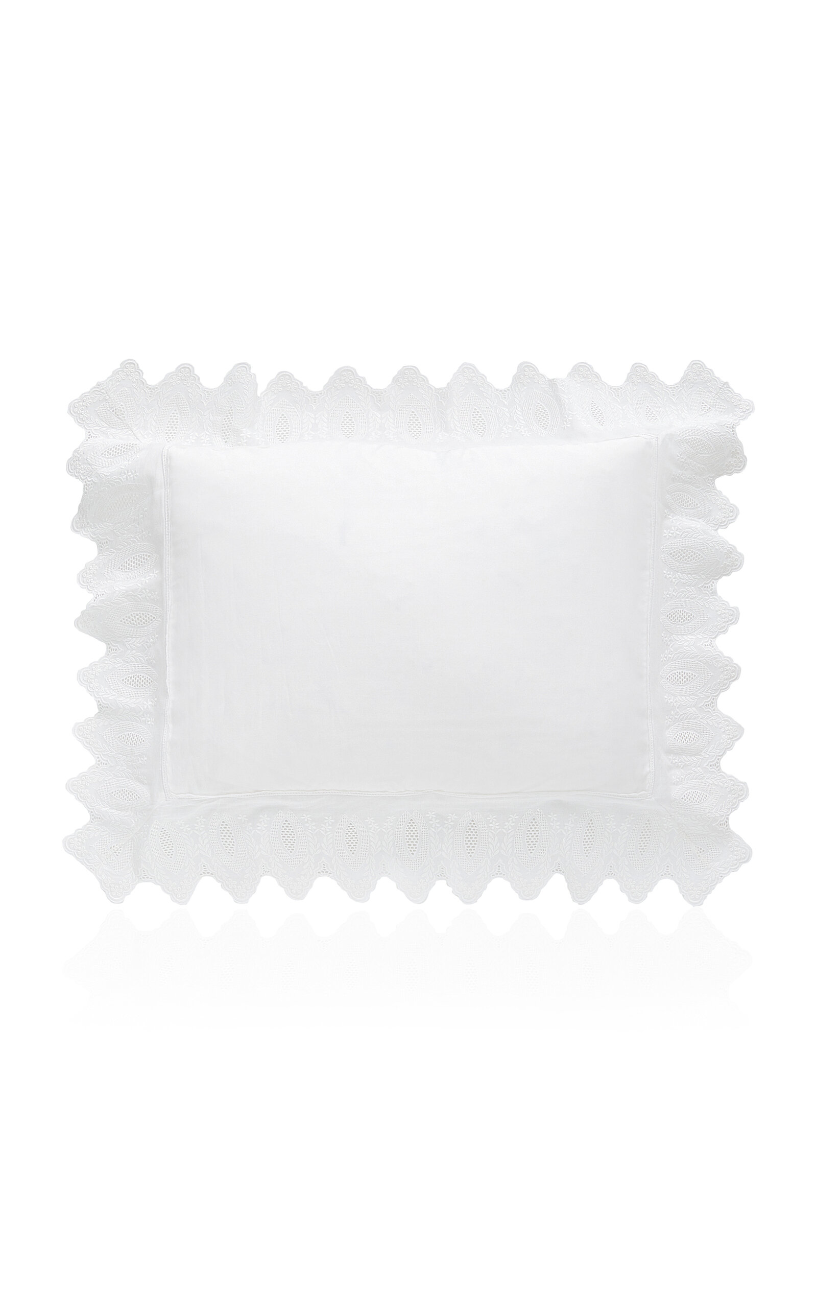 Los Encajeros Mimi Percale Boudoir - White