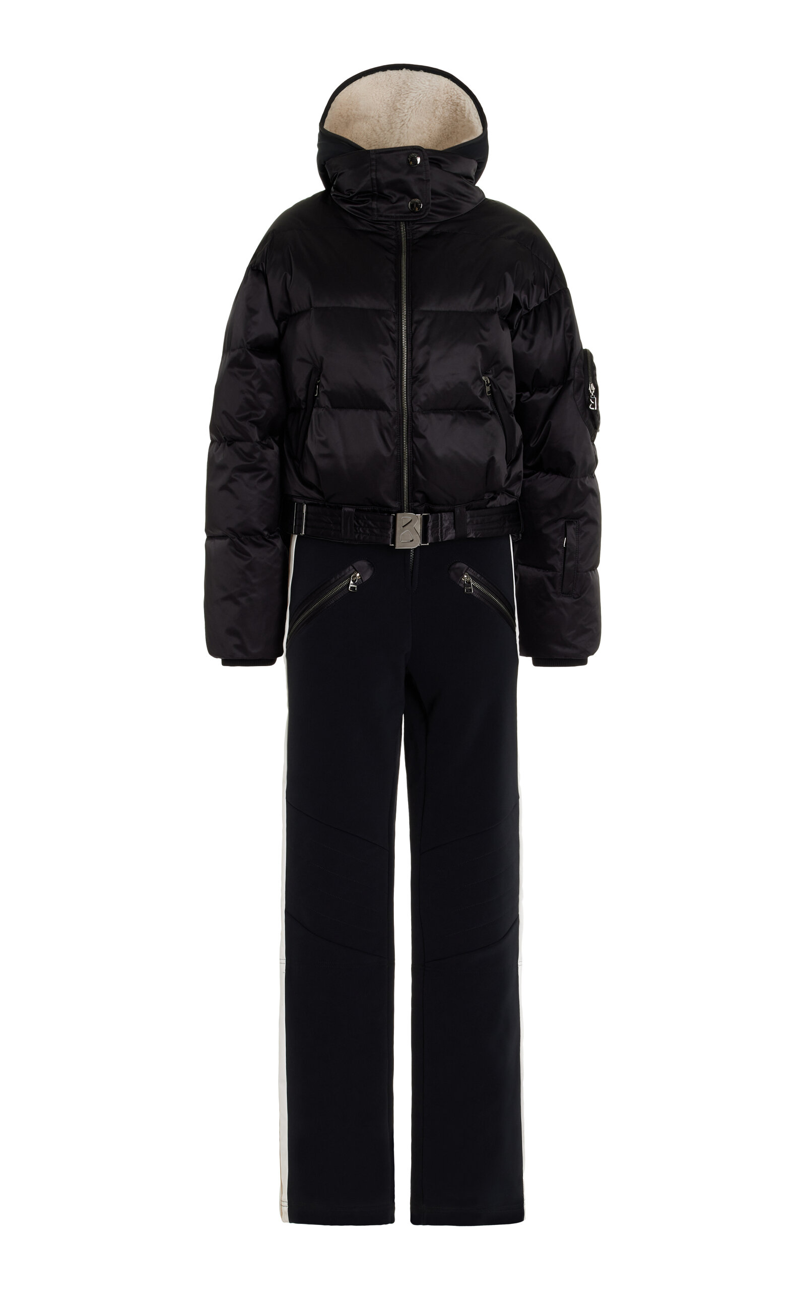 Shop Bogner Amala Ski Suit In Black