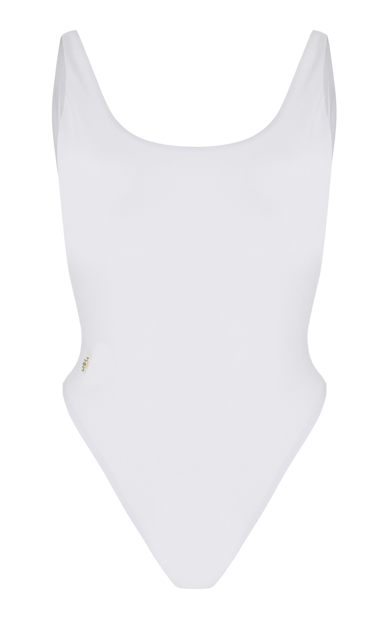 Shop Éterne Exclusive Bella One-piece Swimsuit In White