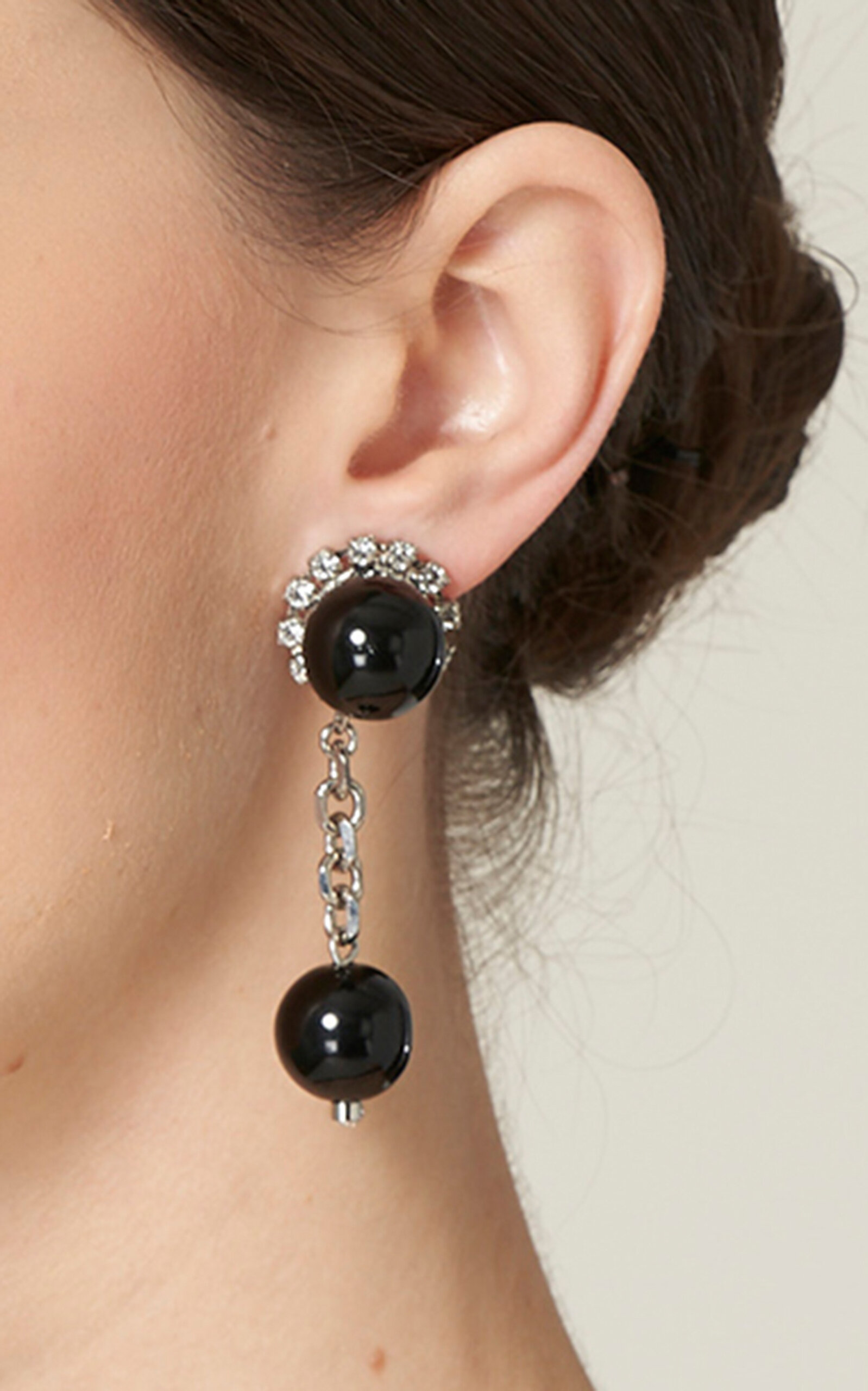 Carolina Herrera - Women's Contessa Bead Earrings - Black - OS - Only At Moda Operandi - Gifts For Her