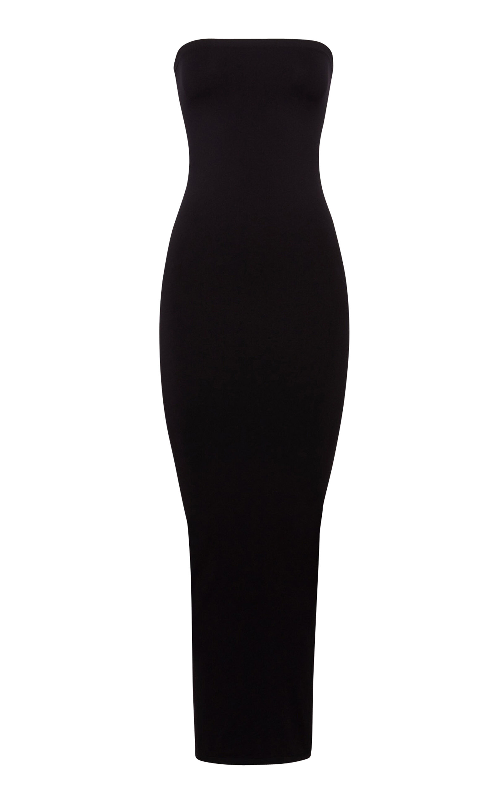 Wolford Fatal Strapless Jersey Maxi Dress - Black